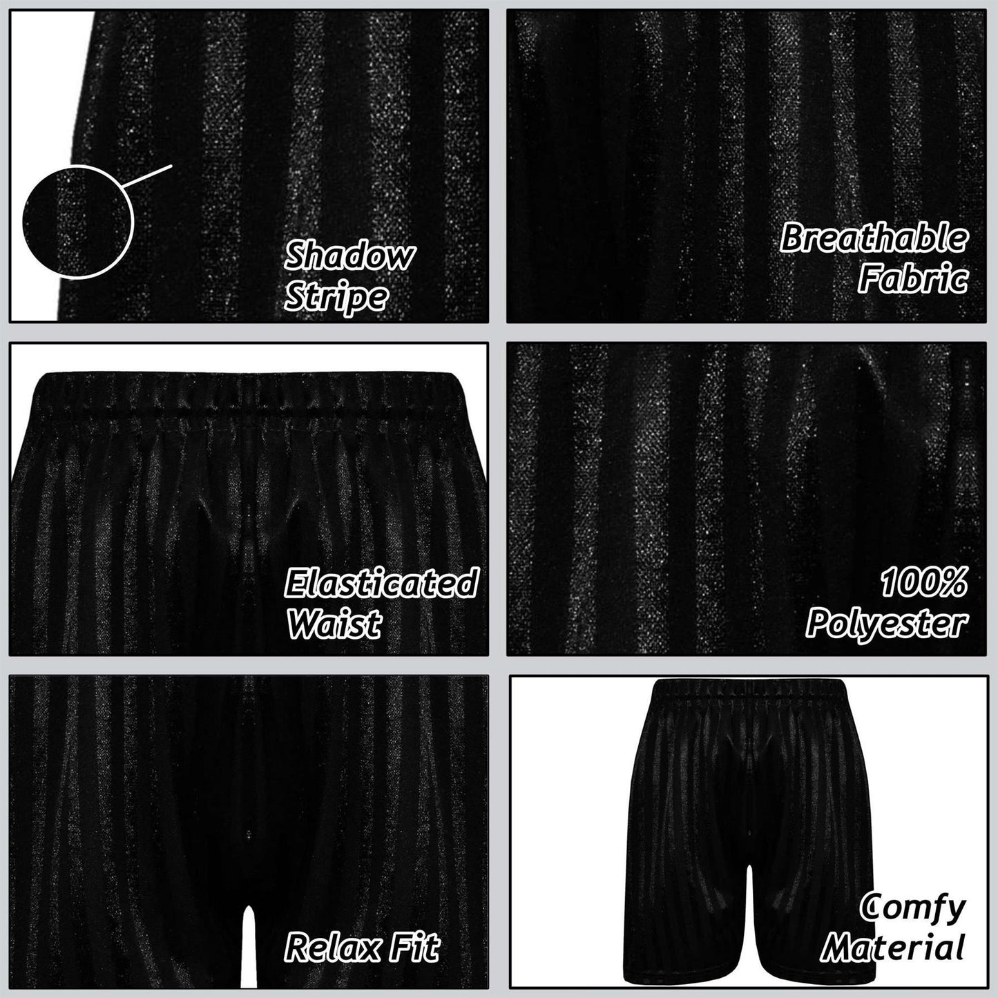 A2Z 4 Kids Shadow Stripe PE Shorts Pack of 2 Football Gym Shorts Age 2-13 Years