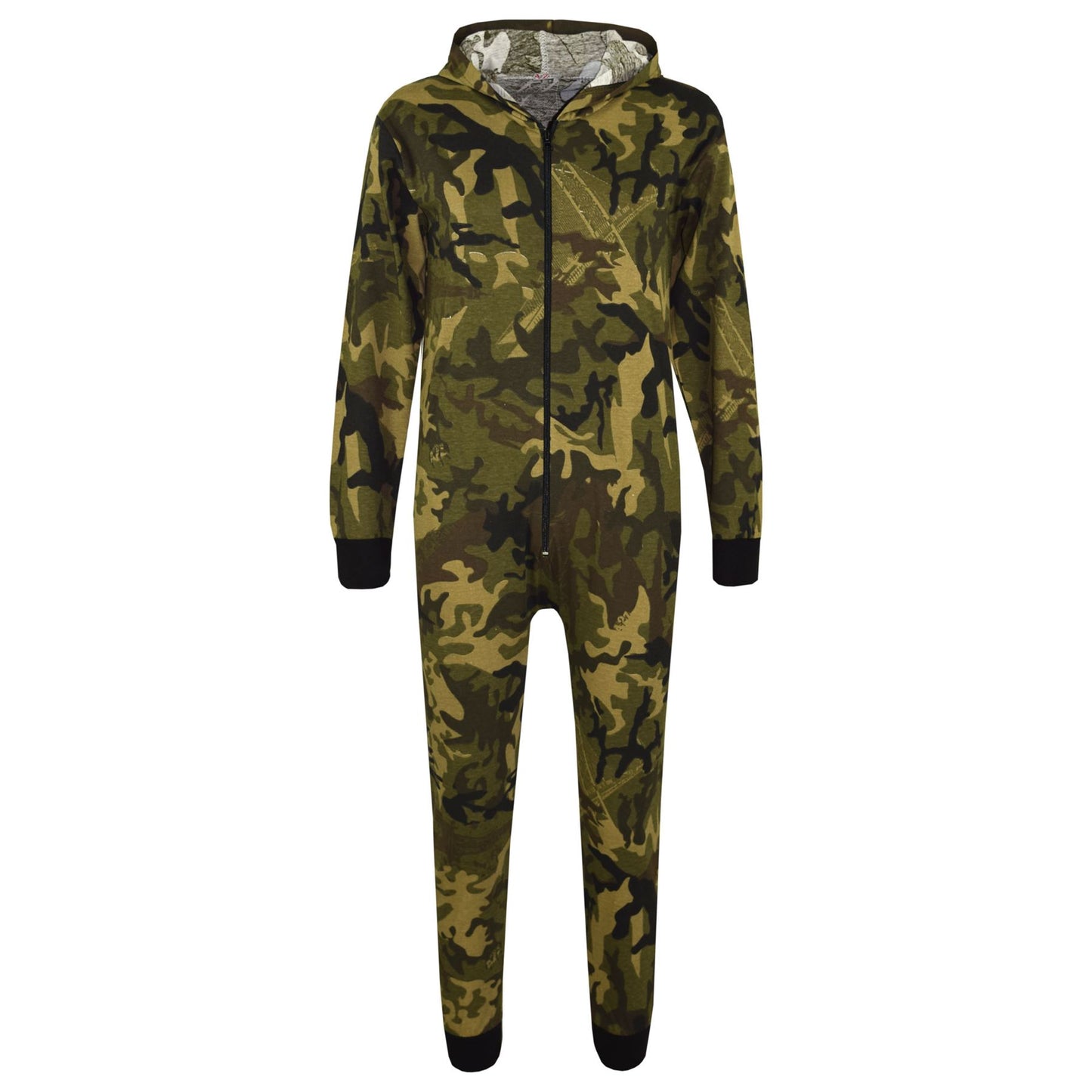 Kids Girls Boys A2Z Onesie One Piece Camouflage Print Jumsuit Playsuit 5-13 Year