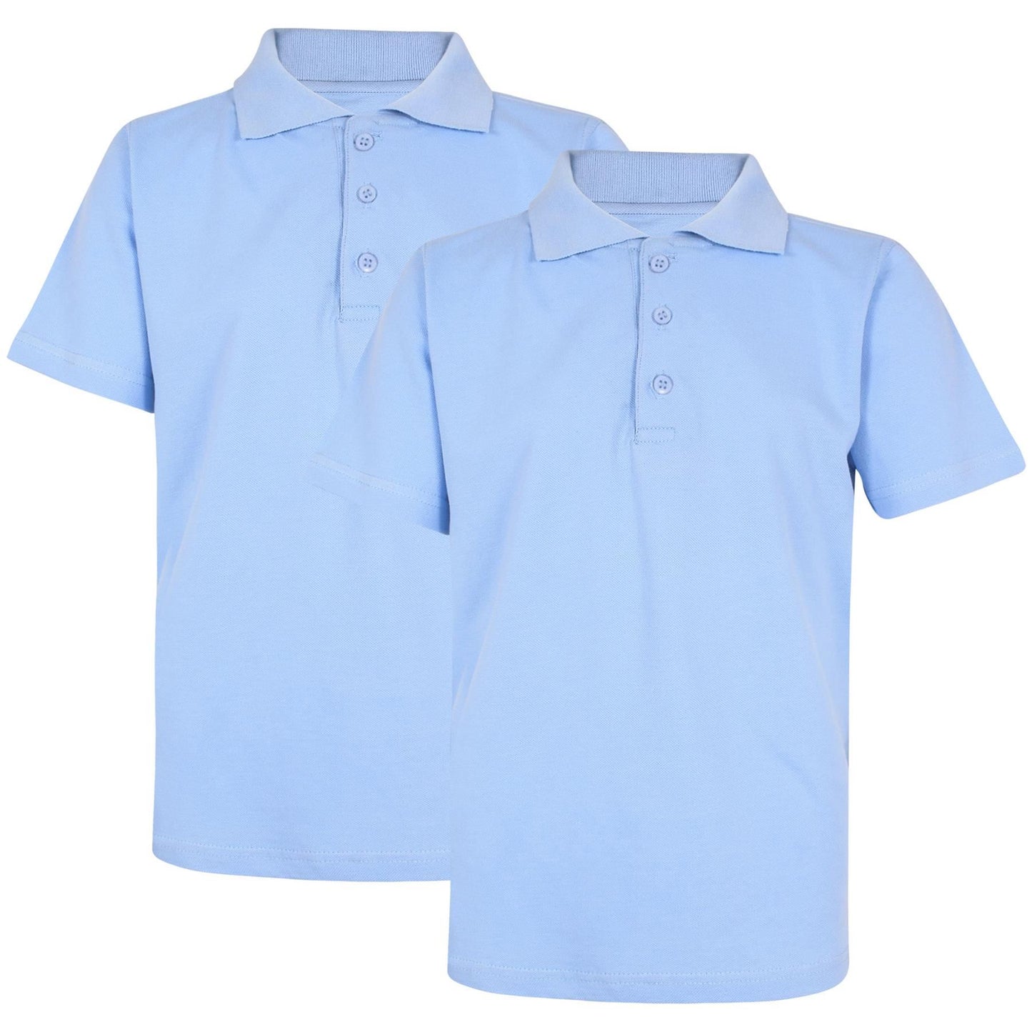 Kids Boys T Shirts Plain Polo Summer Fashion Soft Feel Tank Top & Tees 3-13 Year