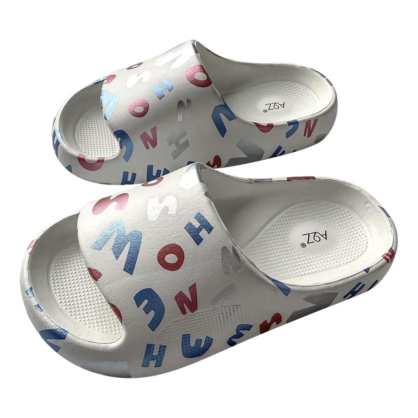 A2Z Mum Daughter Sliders Soft EVA Non Slip Shower Pool Slippers Beach Footwear
