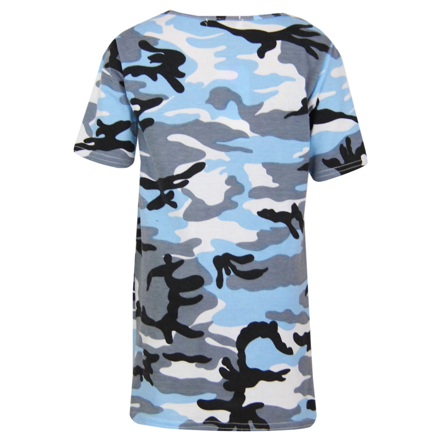 Girls Tops Kids Royalty Camouflage T Shirt Top & Legging Loungewear Set 7-13 Yr