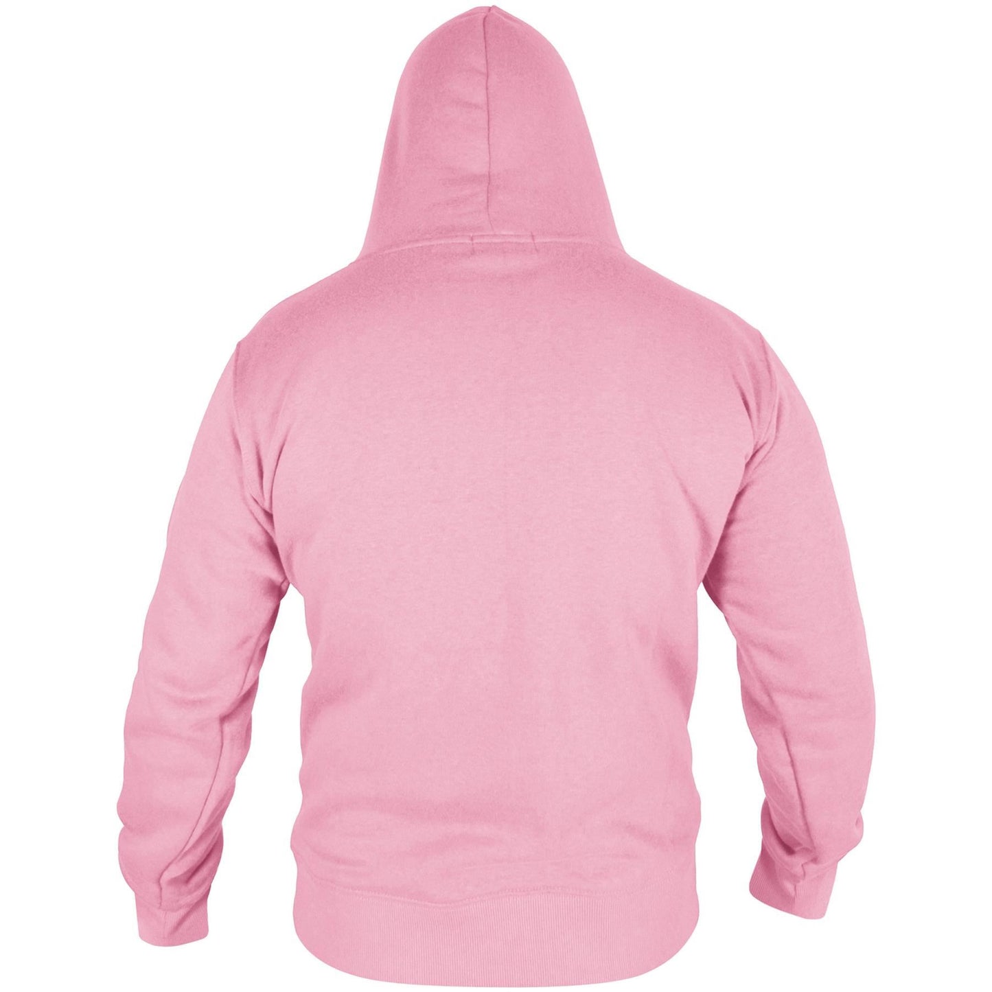 Mens Fleece Plain Zipper Hooded Long Sleeve Sweatshirt For Adults S-4XL
