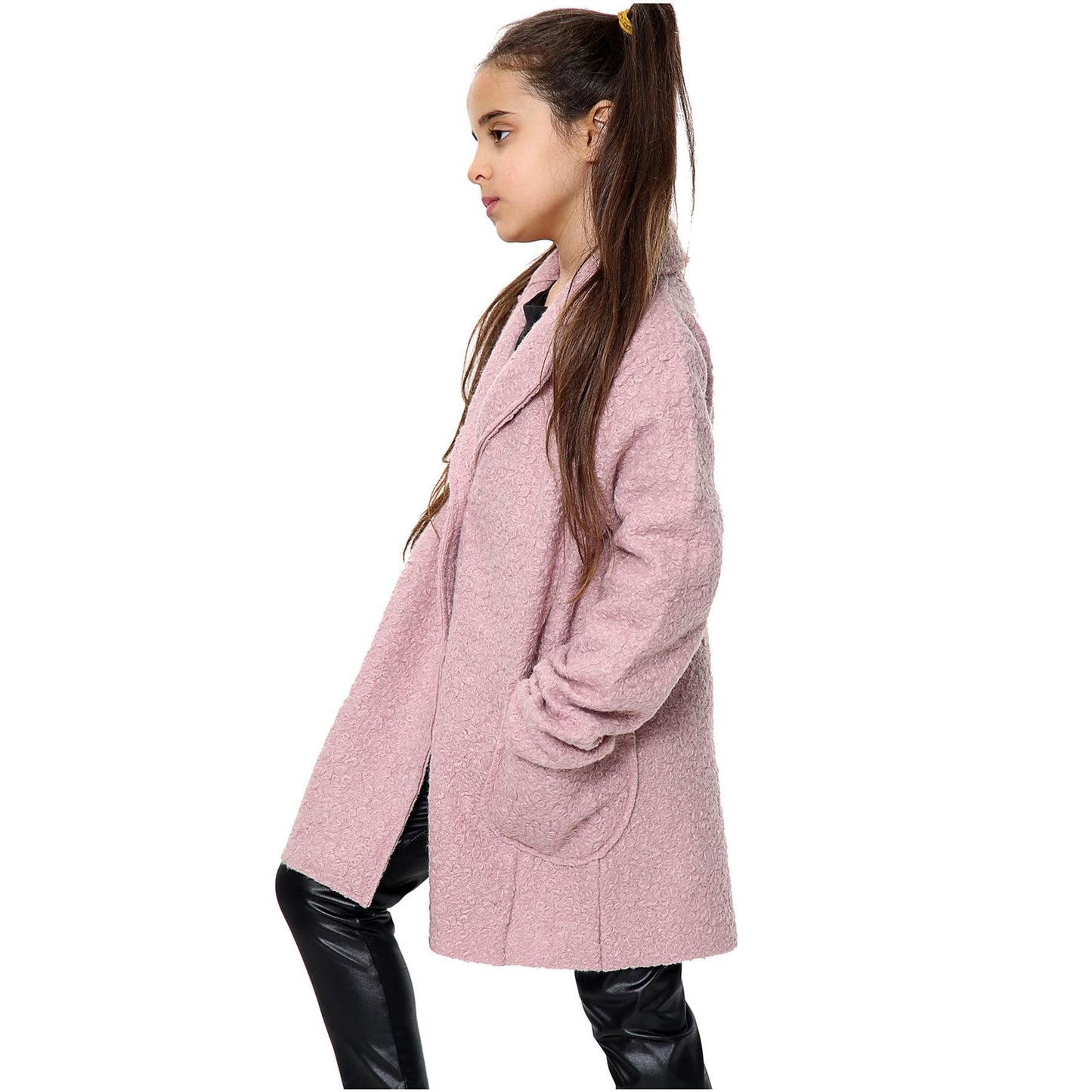 Kids Sherpa Coat Fleece Jacket Wool Girls Designer Teddy Jacket Age 5-13 yrs