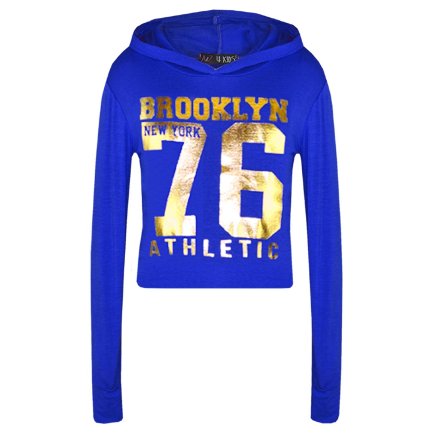 Girls Tops Kids Brooklyn 76 Hooded Crop Top & Legging Lounge Wear Set 7-13 Years