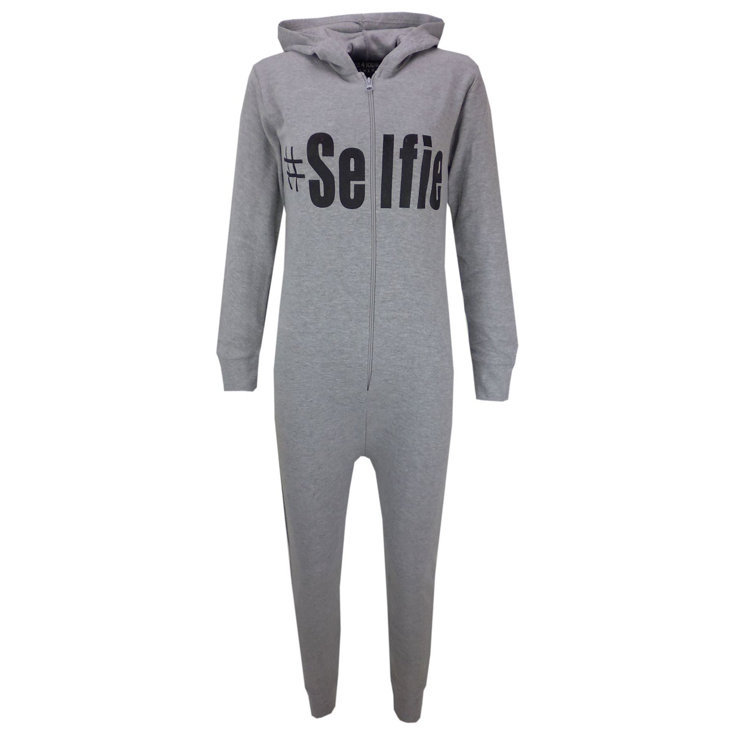 Kids Girls Boys #Selfie A2Z Onesie One Piece Summer Jumpsuit PJ's Age 7-13 Year