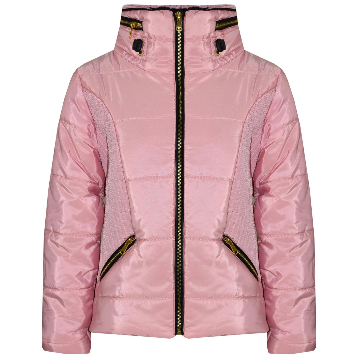 A2Z 4 Kids Girls Jacket Padded Puffer Jackets Faux Fur Collar Thick Coat 3-13