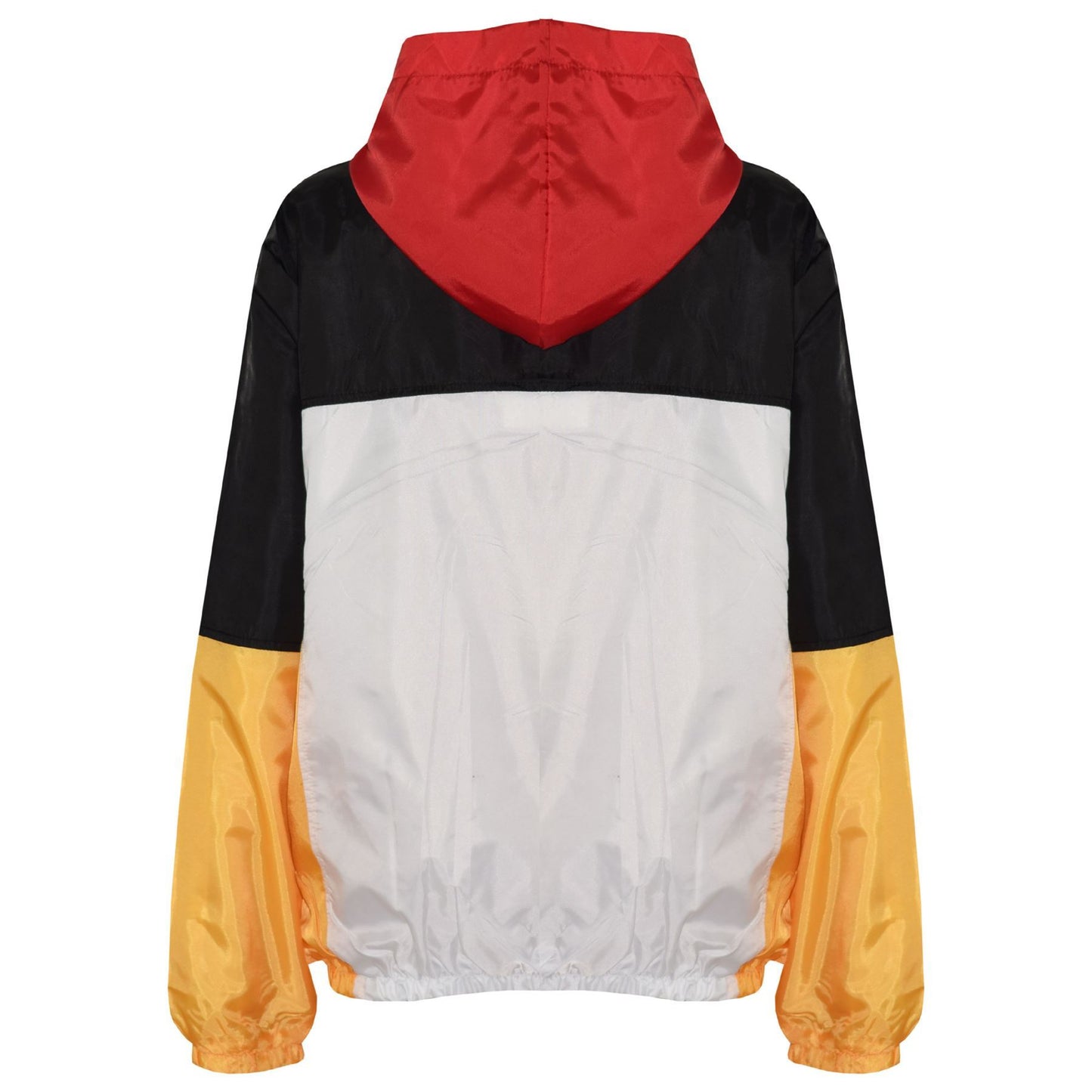 Kids Girls Boys Windbreaker Zipped Jackets Hooded Raincoats Age 5-13 Years