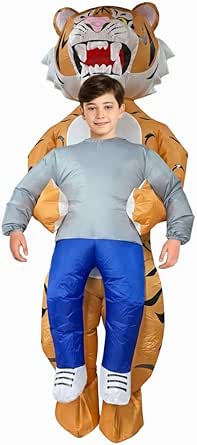 Kids Inflatable Tiger Costume