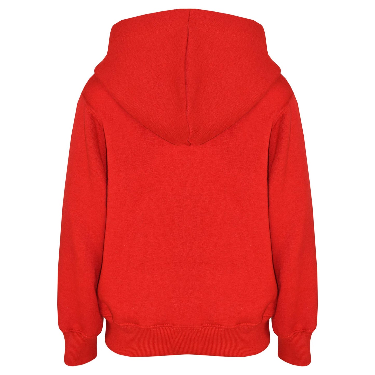 A2Z 4 Kids Girls Boys Unisex Plain Red Tracksuit Hooded Sweat Hoodie & Bottom Jog Suit Joggers Age 5 6 7 8 9 10 11 12 13 Years