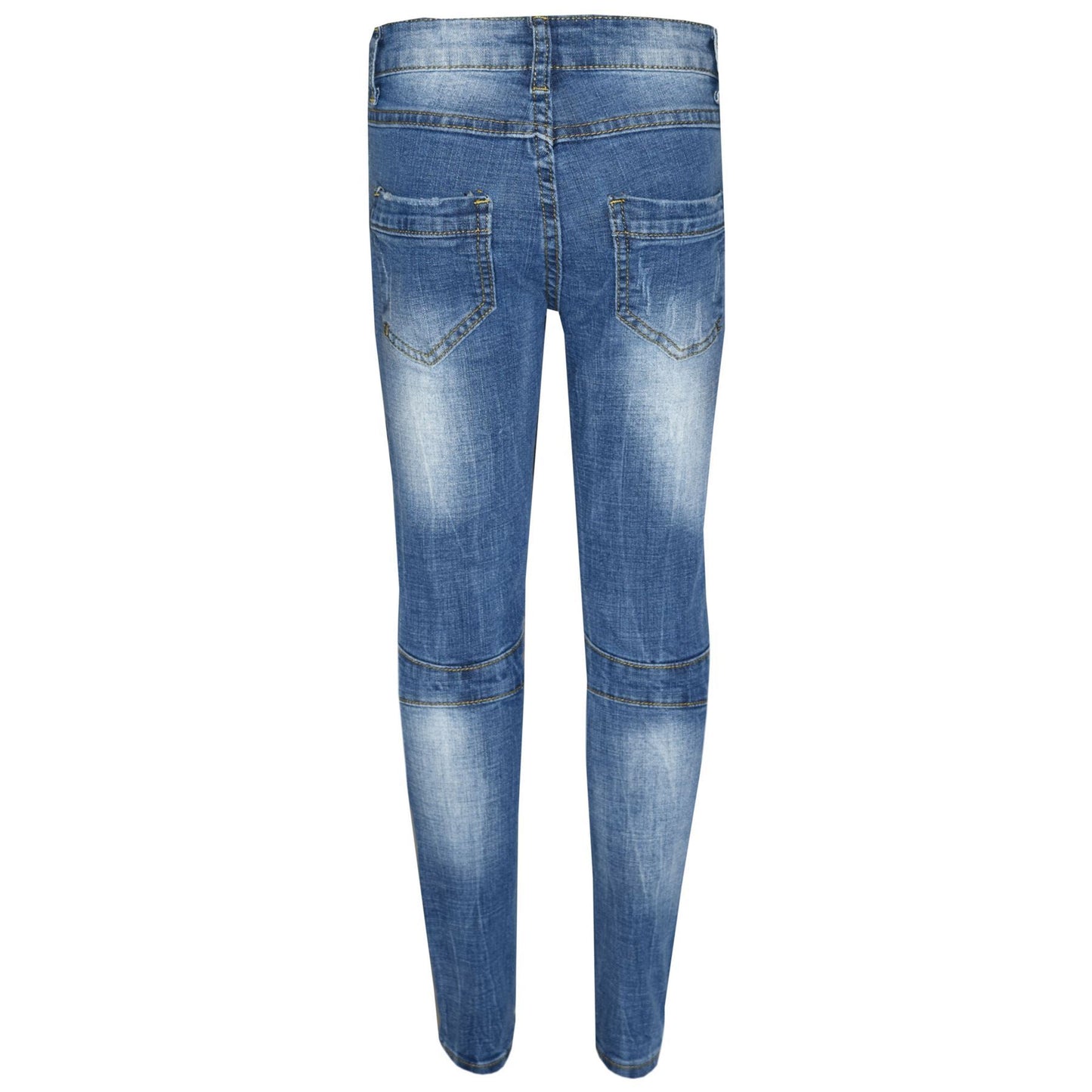A2Z 4 Kids Skinny Jeans Ripped Stretchy Pants Fashion Pant New Age 3 -13 Years