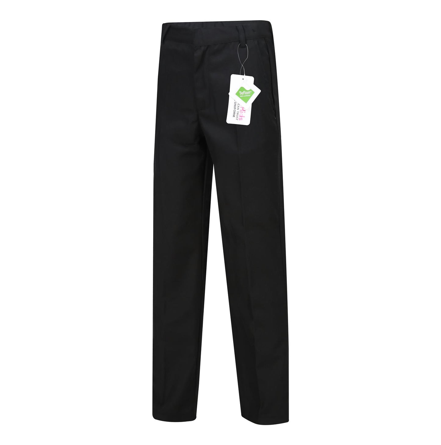 Kids Boys Teens School Uniform Pant Teflon Coated  Adjustable Reinforced Pants