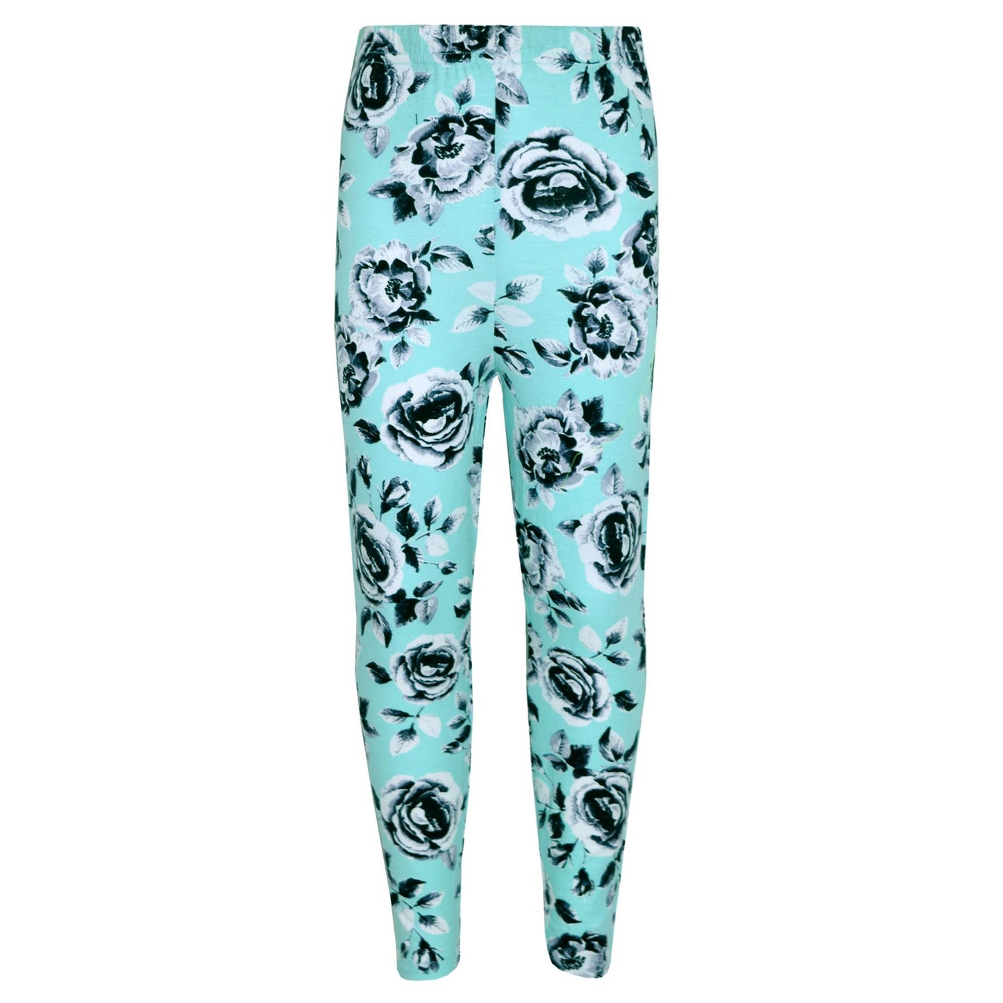 Kids Girls Leggings Designer Stylish Party Fashion School Trendy Legging 7-13 Yr