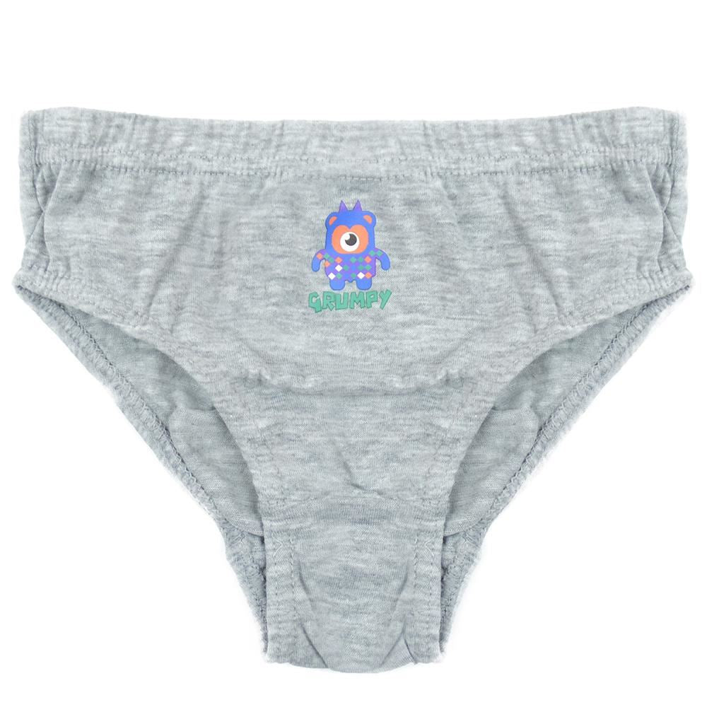 A2Z 4 Kids Boys Underwear Pack Of 3 Monster Animal Knickers Cotton Mix Briefs