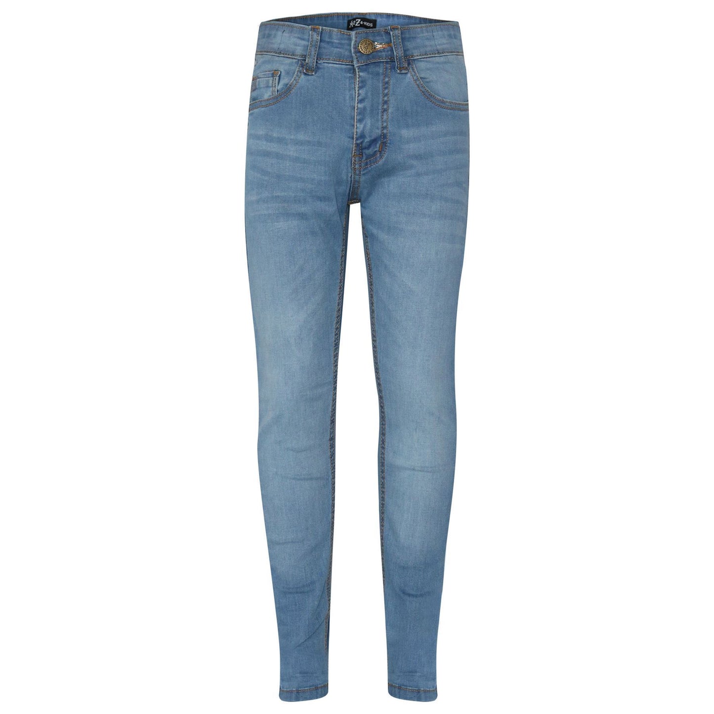 Kids Faded Denim Jeans Comfort Stretch Trousers Pants Boys Age 5-13 Years