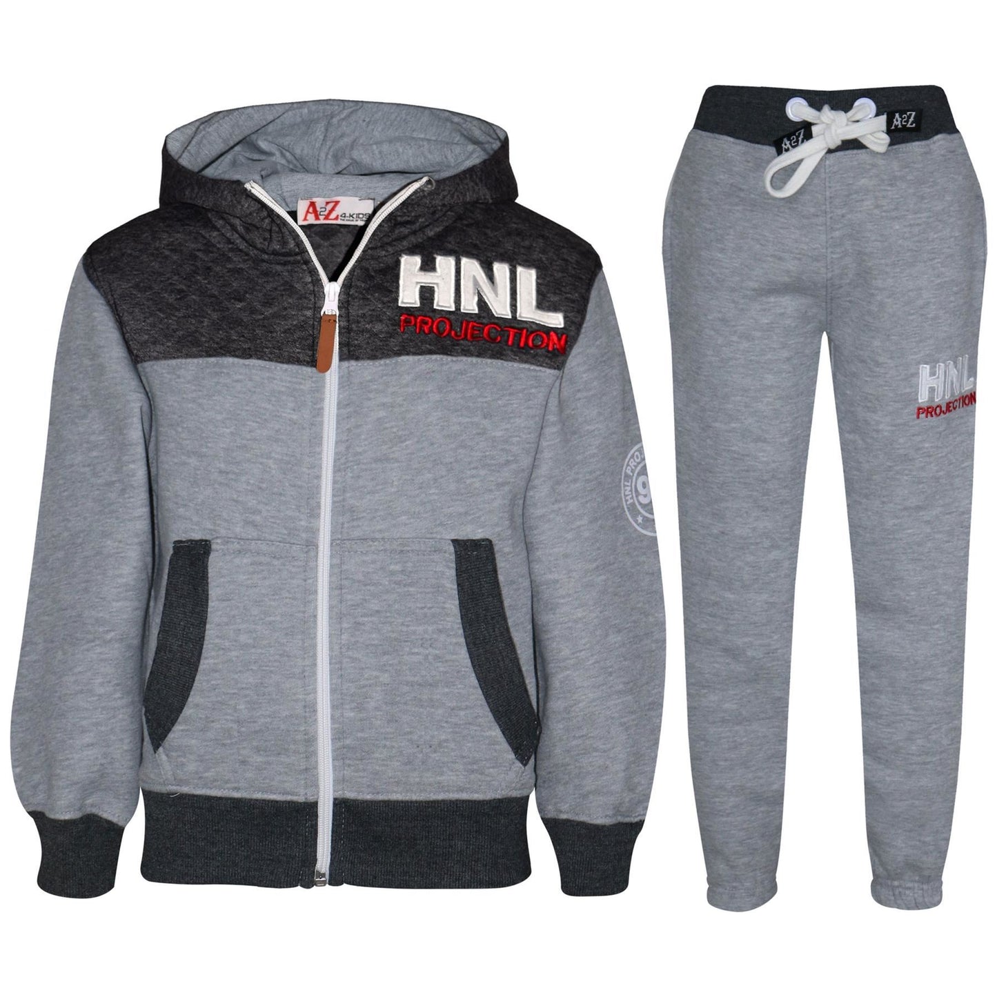 Kids Boys Design Tracksuit Jogging Suit Jacket Top Bottoms Joggers Age 7-13 Year