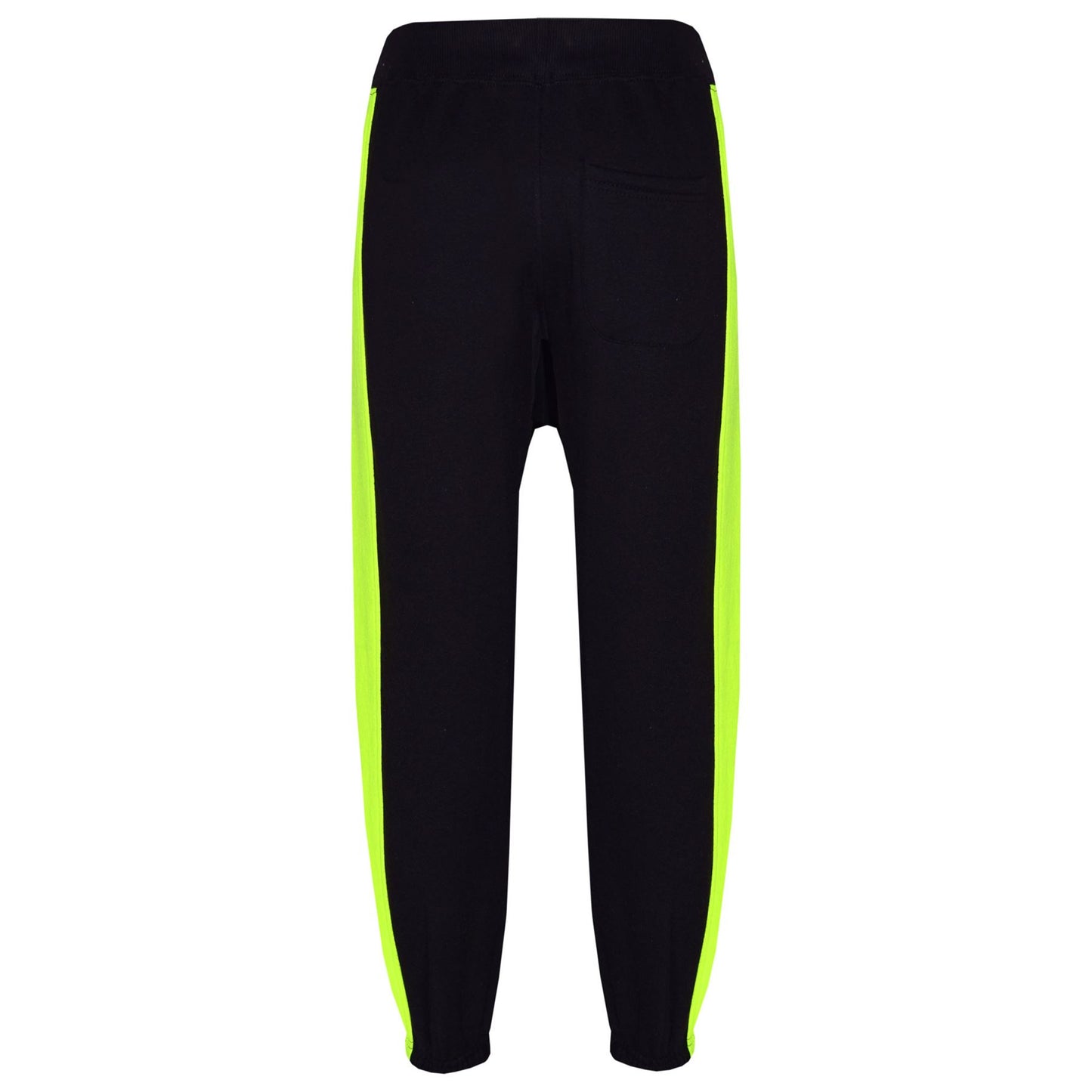 Kids Boys Girls Joggers Contrast Panel Jogging Pants  Casual Trousers 5-13 Years