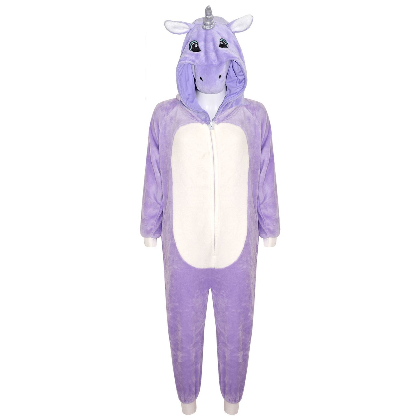 Kids Fleece A2Z Onesie One Piece Animal Pyjamas Unicorn Sleepsuit For Boys Girls