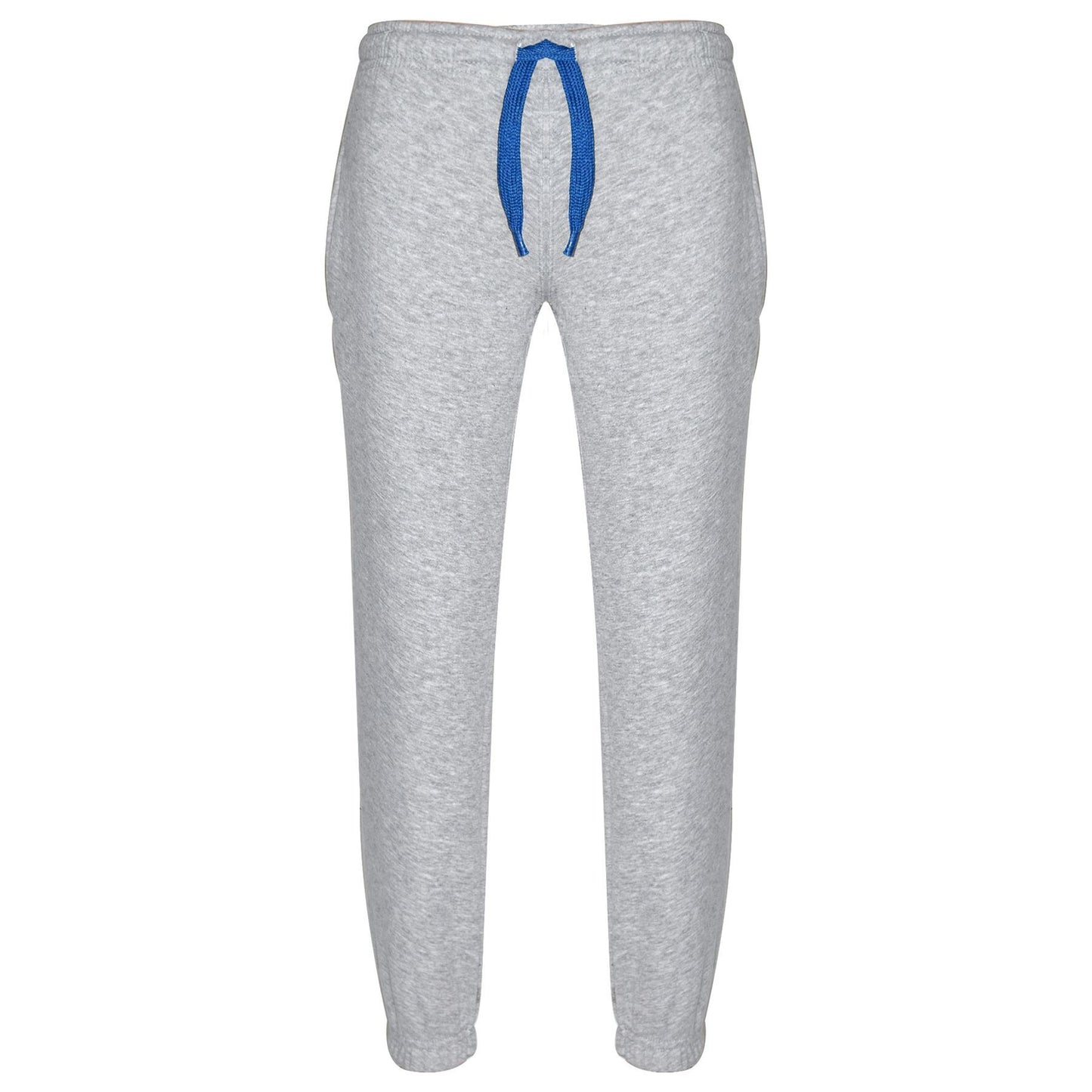 A2Z 4 Kids Plain Tracksuit Grey And Blue Contrast Fleece Hoodie with Joggers Jogging Sweatpants Pants Sports Activewear Outfit Set Unisex Childrens Girls Boys Age 5-13 Years