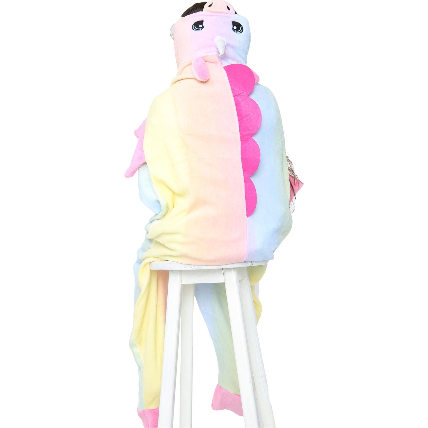 Kids Blanket Unicorn Soft Fleece Blankets Sleeping Bag Fancy Dresses One Size