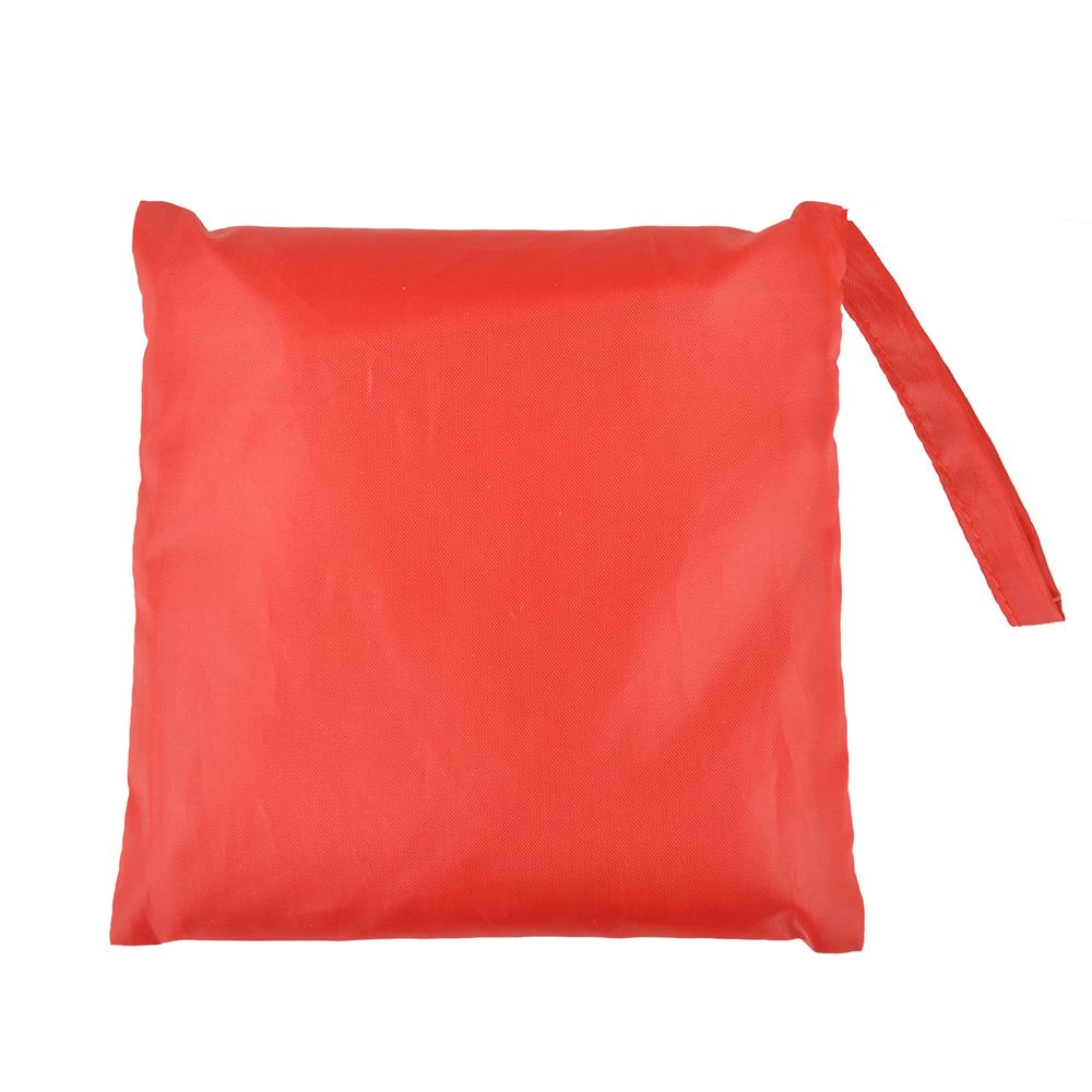 Foldable Plastic Shopping Tote Bags Washable Reusable Pack Of 3 Water Resistant