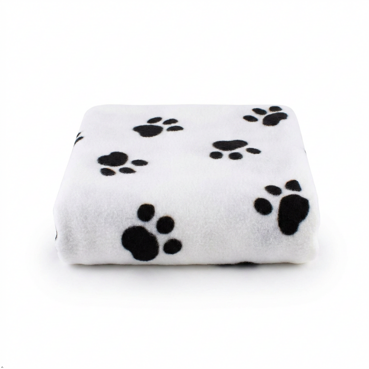 A2Z Cosy Fleece Pet Blanket 70 x 70 cm Soft Paw Print Polyester Mat