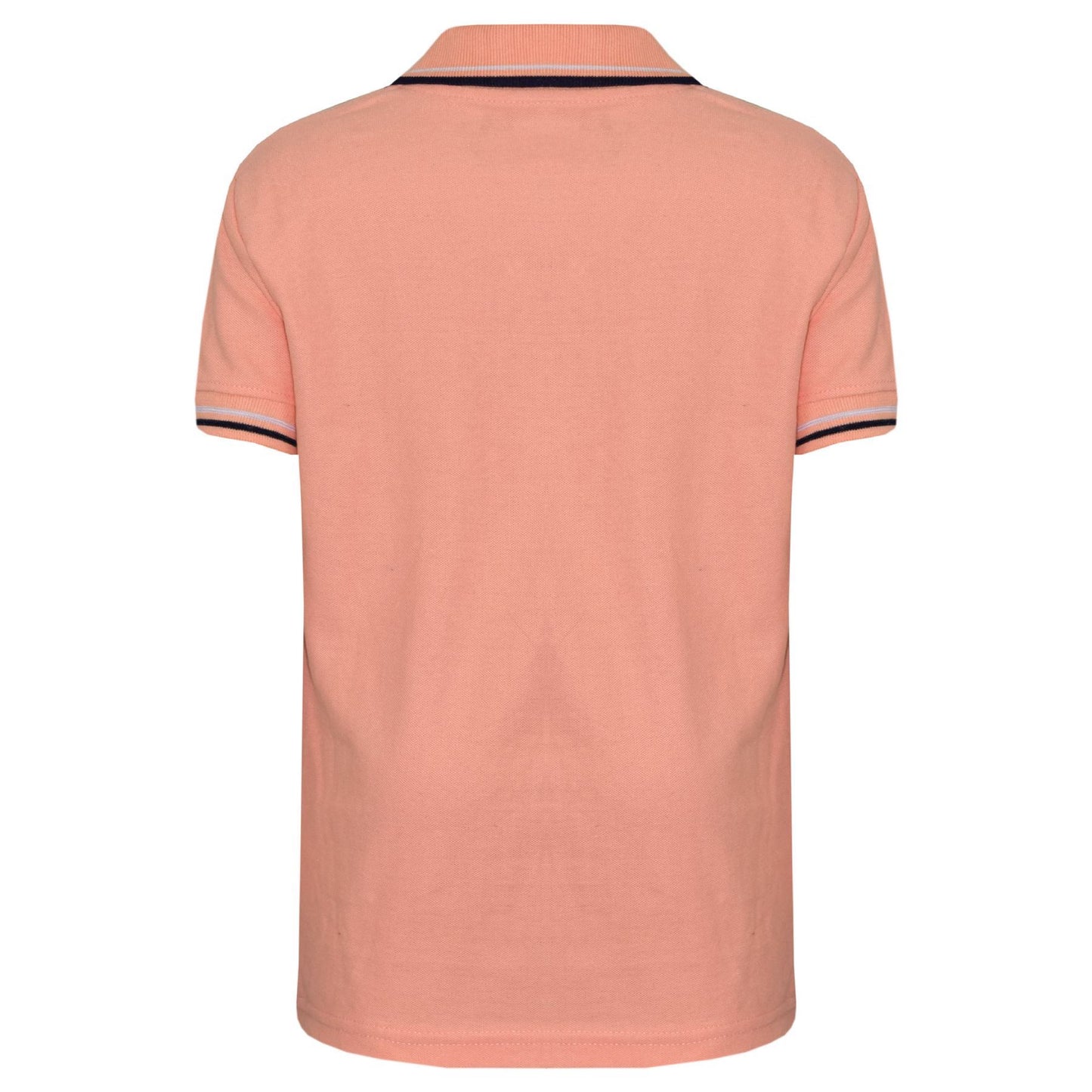 Kids Boys Girls Polo T Shirt Designer Plain Color School T-Shirts PE Top 3-13 Yr
