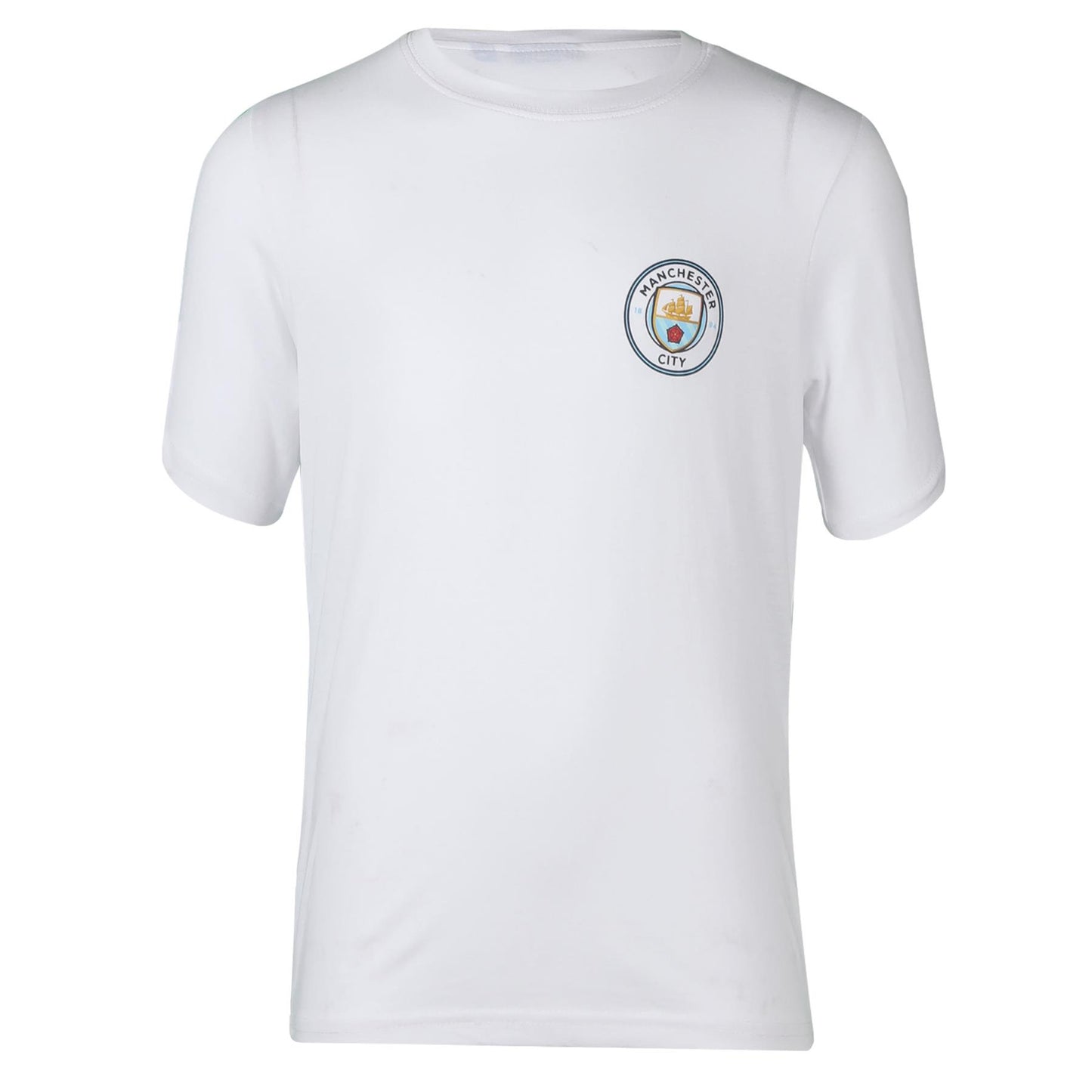 Kids Boys PJS Pyjama Set Manchester City Short Sleeve Officially Licensed Sets