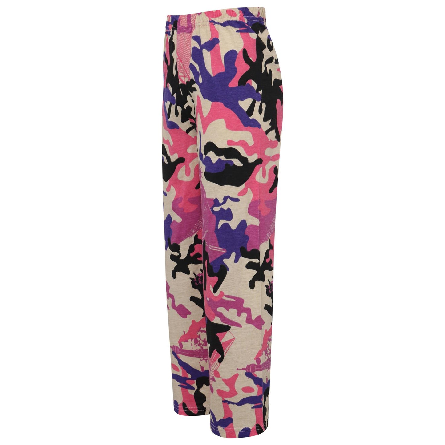 Kids Girls Palazzo Flared Wide Leg Pants Baggy Legging Loose Summer Trouser 7-13