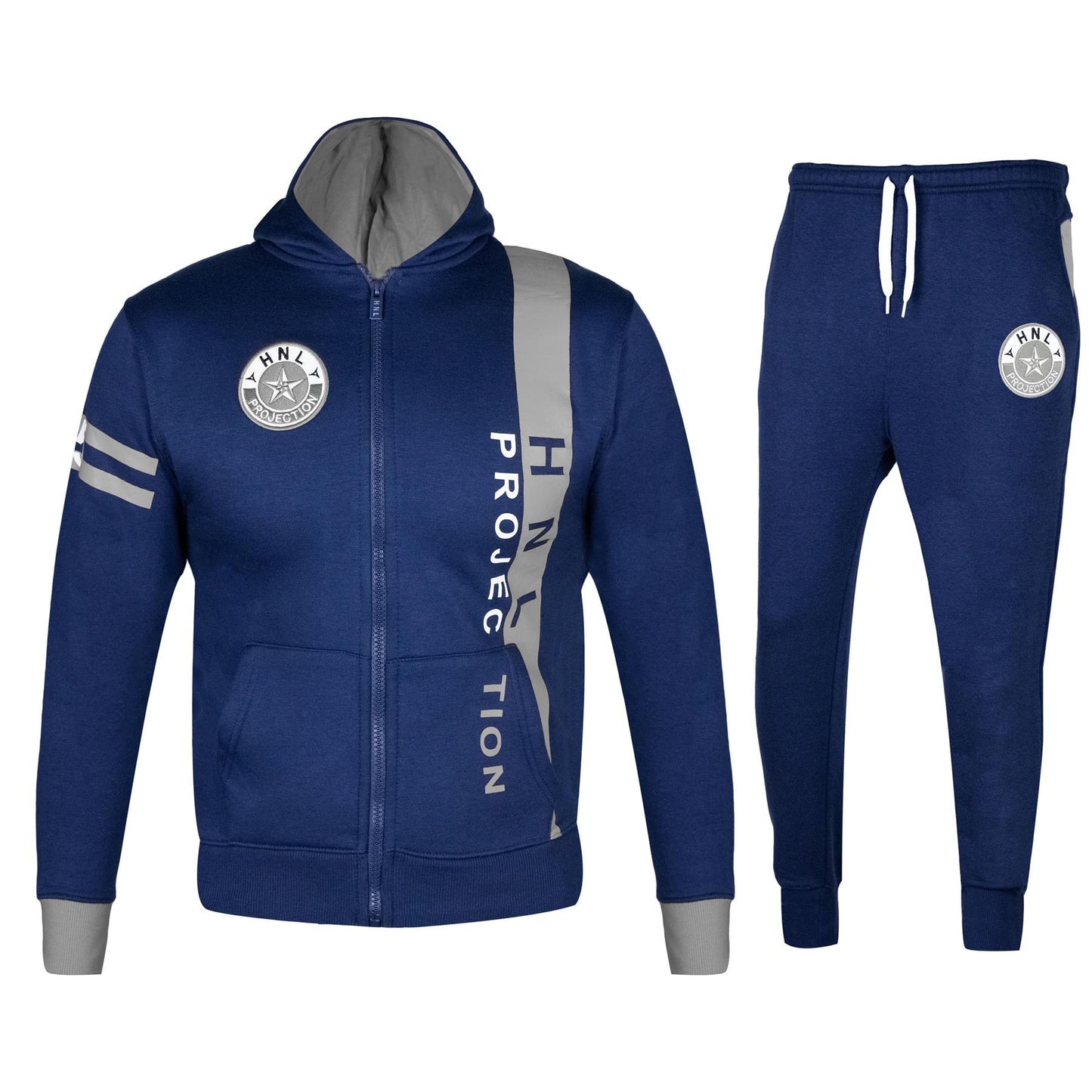A2Z 4 Kids Boys Girls Boys Tracksuit HNL Projection Hooded Top Jogging Tracksuit