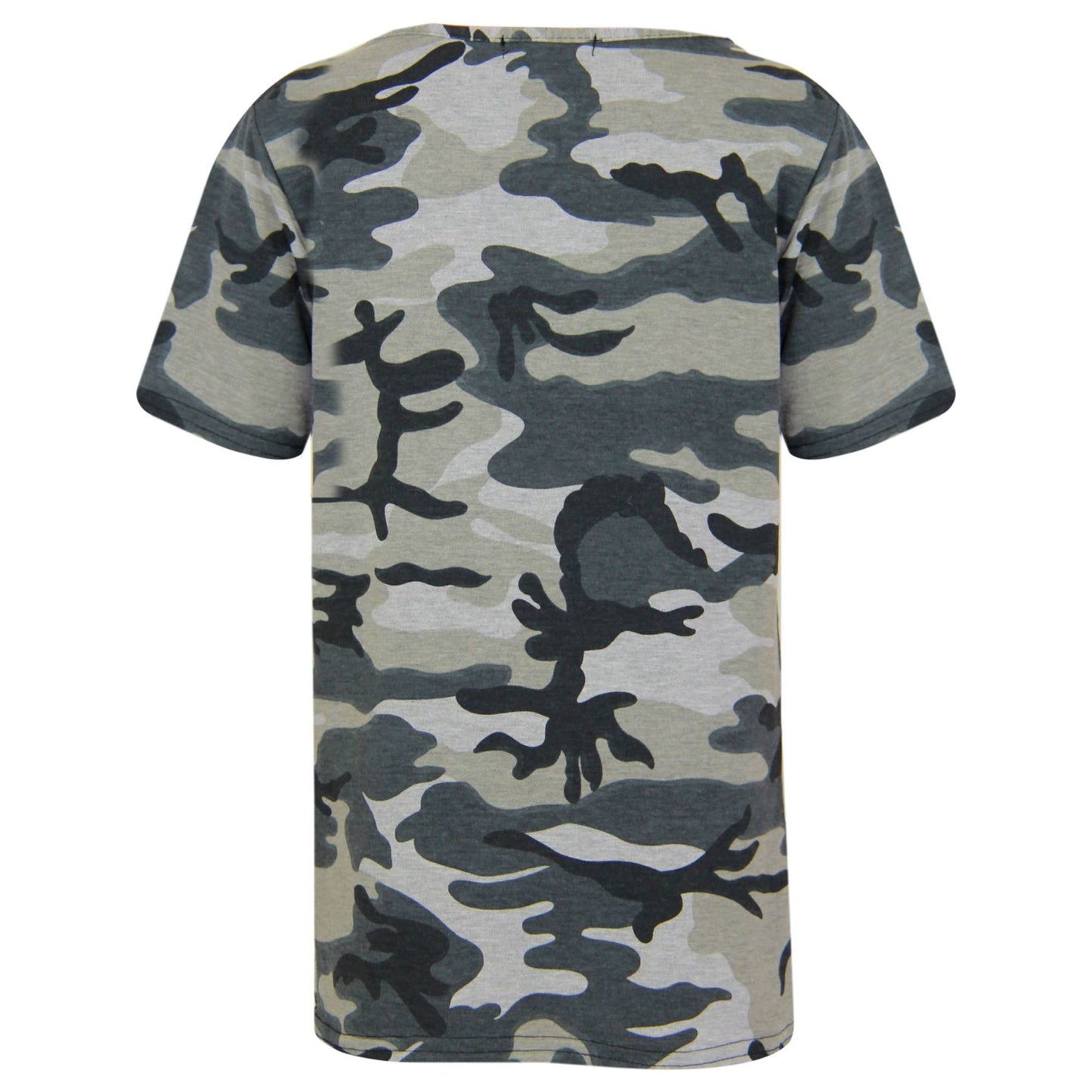 Girls Tops Kids Royalty Camouflage T Shirt Top & Legging Loungewear Set 7-13 Yr