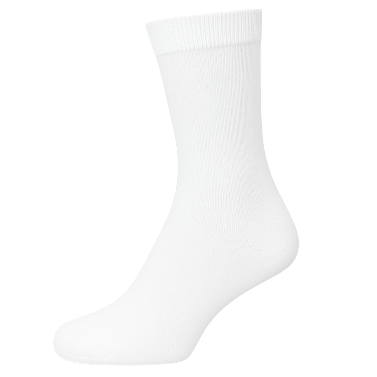 Plain Mens Cotton Socks 6 Pack Luxurious Soft Comfortable Casual Socks For Men