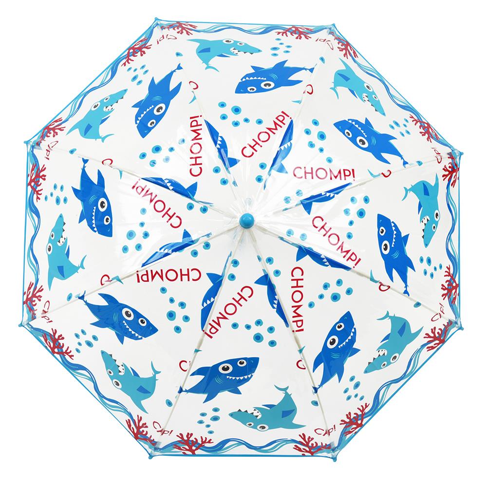 A2Z Kids POE Clear Dome Umbrella Wind and Rain Resistant Outdoor Travel Brolly