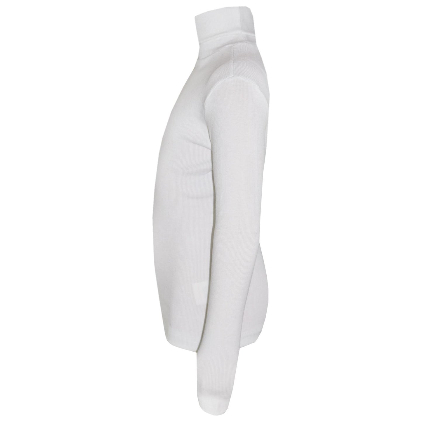 Kids Girls Polo Neck T Shirt Thick Cotton Turtleneck Jumper Long Sleeve Top 2-109