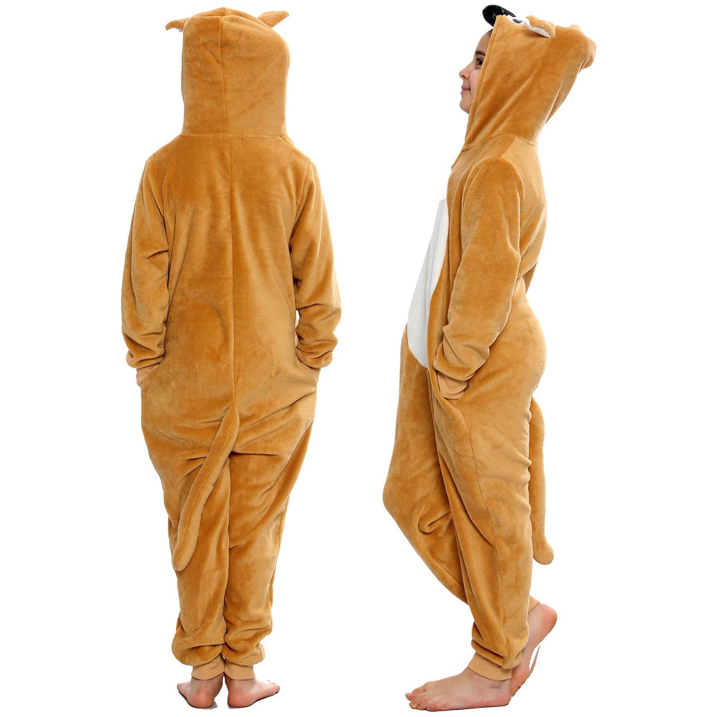 A2Z Onesie One Piece Kids Animal Pyjamas Shepherd Sleepsuit Costume Girls Boys