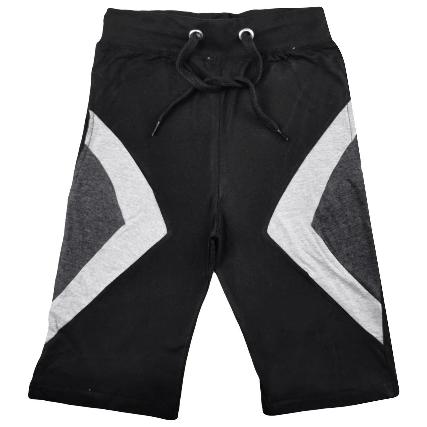 A2Z 4 Kids Boys T-shirt Top Shorts Set Contrast Panelled 100% Cotton Outfit Sets