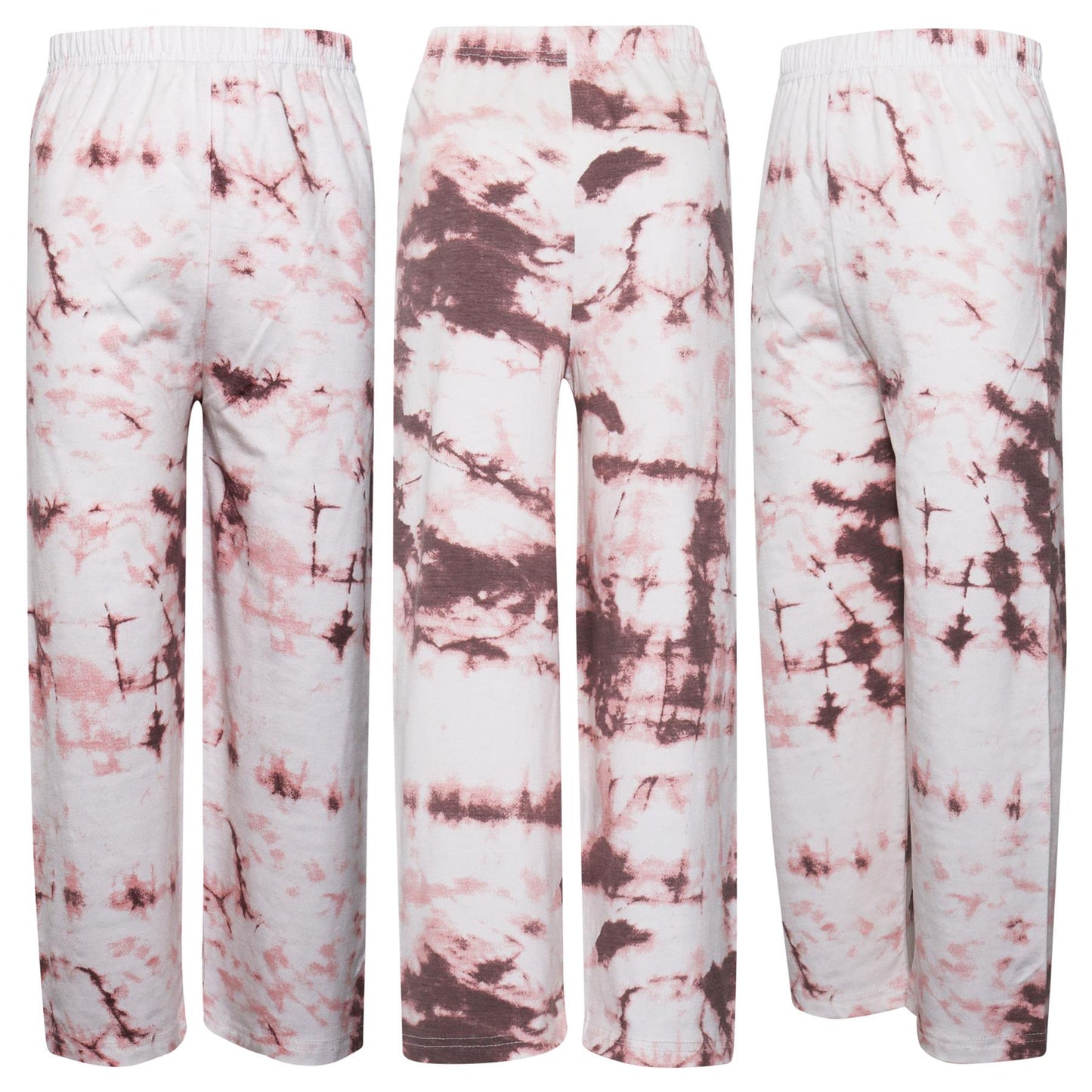 Kids Girls Palazzo Flared Wide Leg Pants Baggy Legging Loose Summer Trouser 7-13