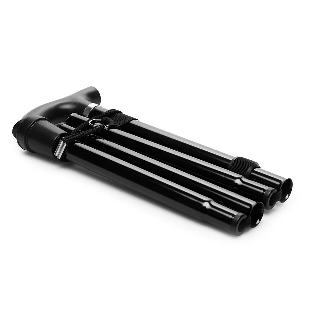 A2Z Unisex Lightweight Foldable Walking Stick Adjustable Height Ergonomic Handle