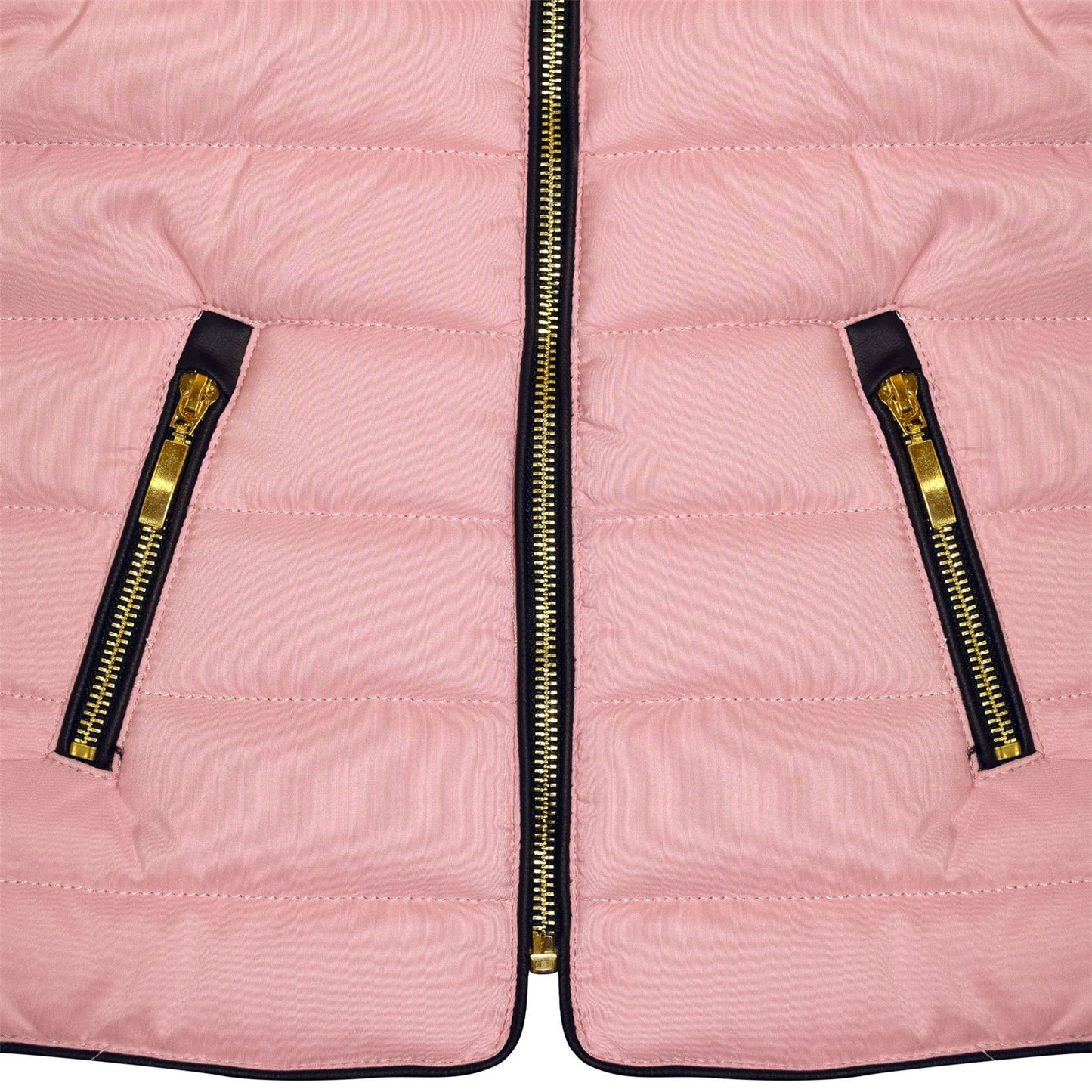 A2Z 4 Kids Girls Sleeveless Hooded Baby Pink Padded Quilted Puffer Bubble Gilet Bodywarmer Jackets For Girls Age 5-13 Years