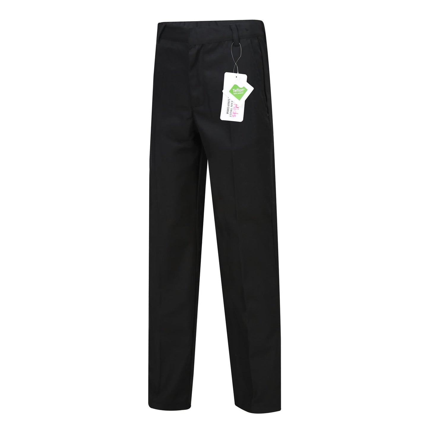 Kids Boys Teens 2 Pack School Uniform Pant Teflon Coated Reinforced Knee Pants