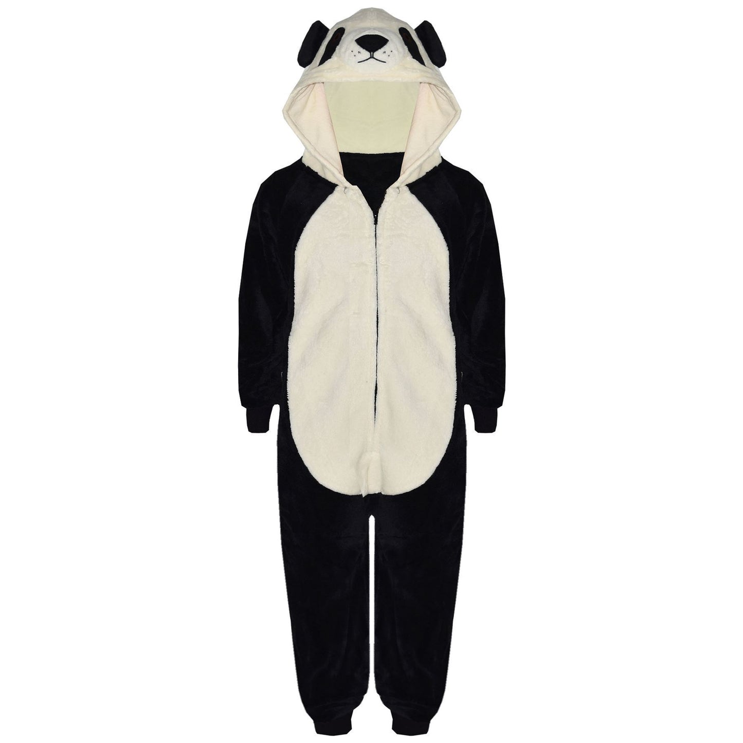 Kids Girls Boys A2Z Onesie One Piece Soft Fluffy Panda Halloween Costume 7-13 Yr