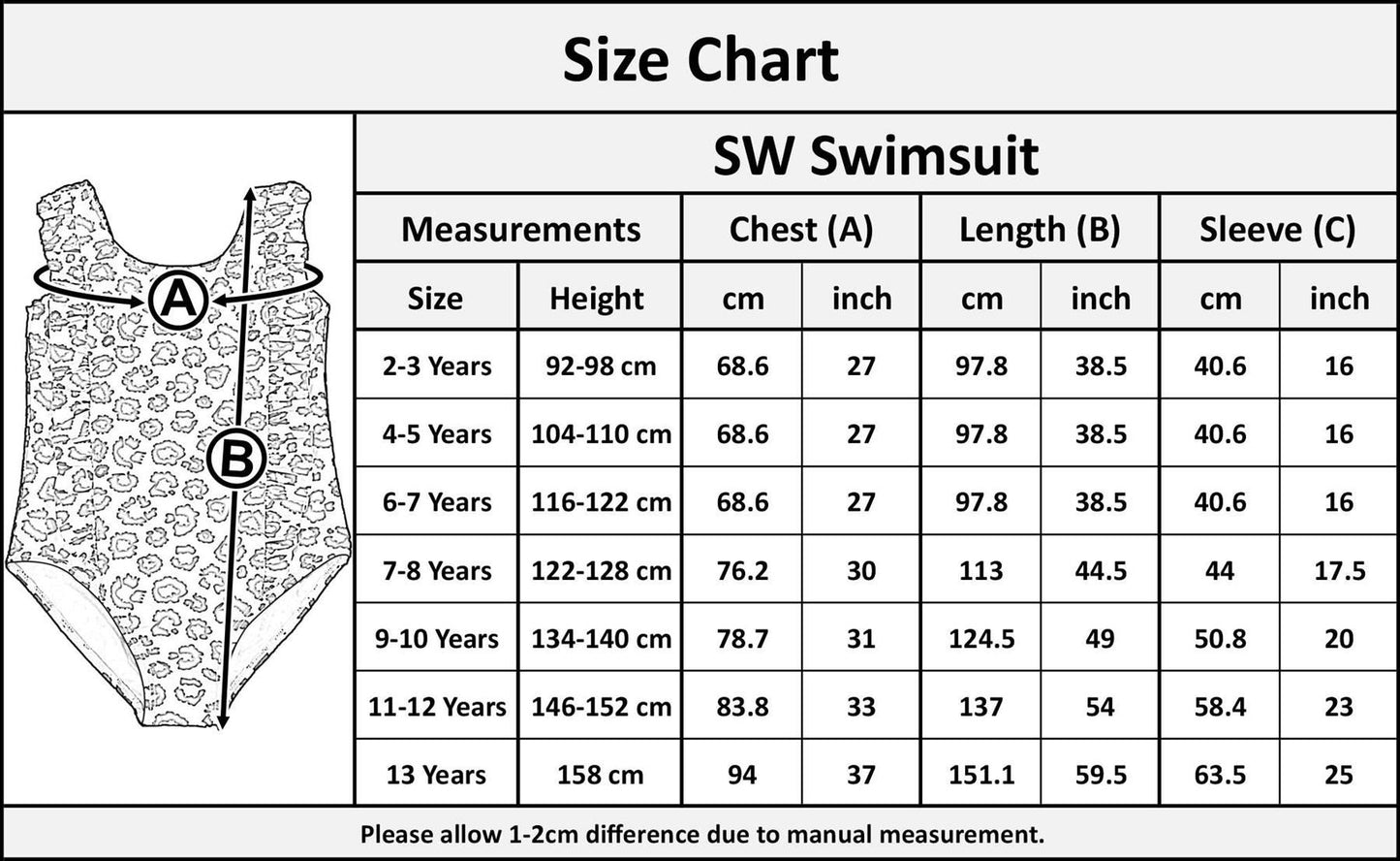 A2Z 4 Kids Girls All in One Swimming Costume Kids Swimsuit Beach Bath Swimwear