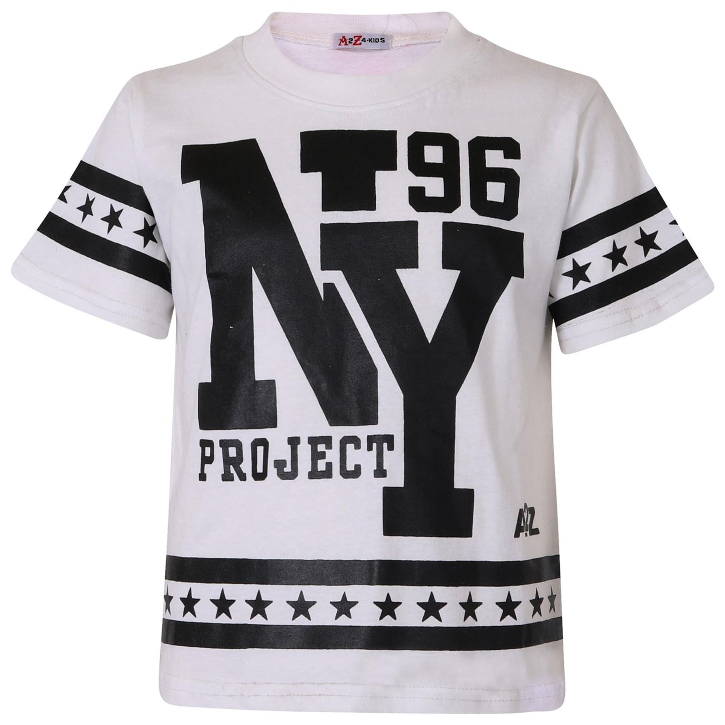 Kids Boys Girls T Shirt Short Set NY New York T-Shirt Top Shorts Set Age 5-13