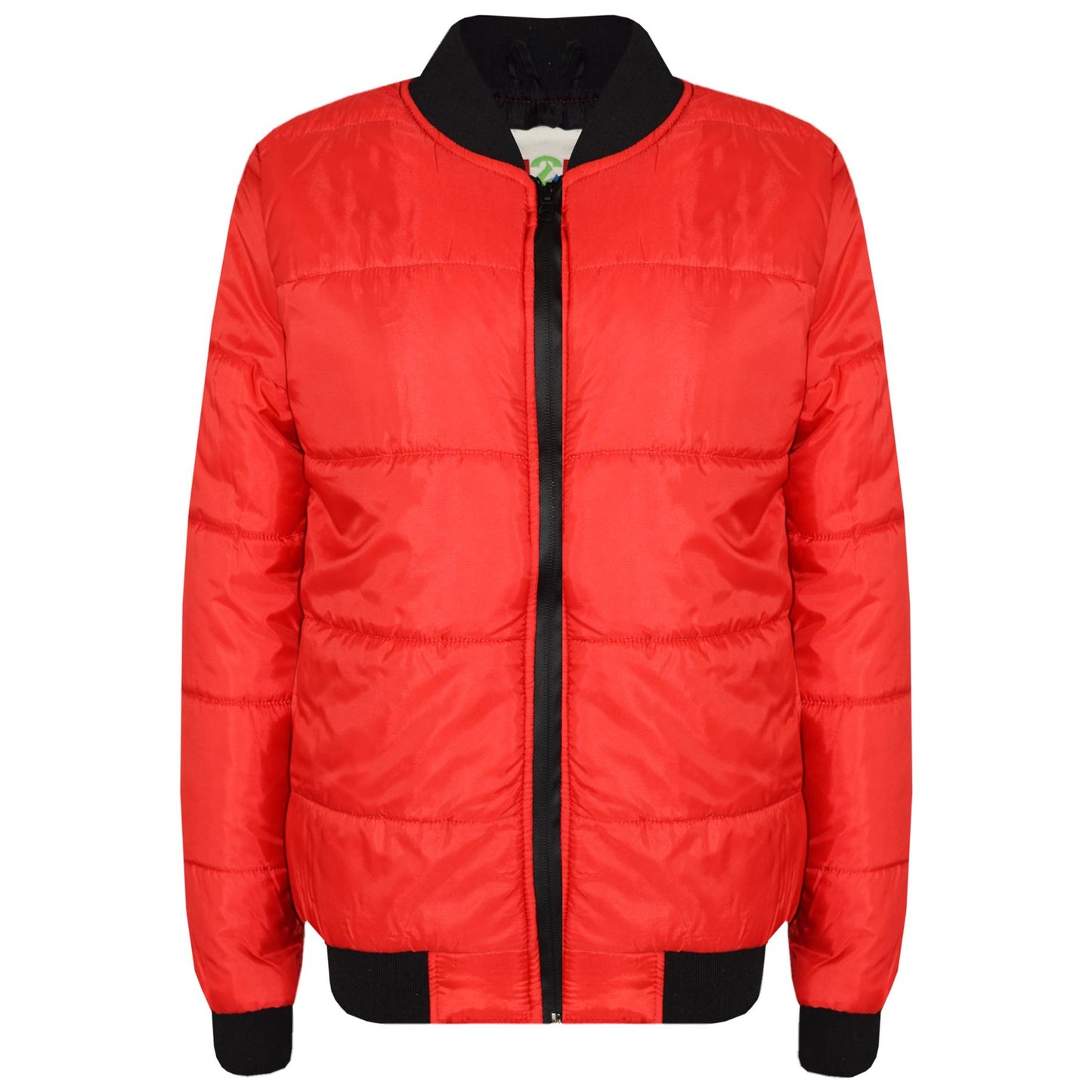 Kids Bomber Jacket Lightweight Puffer Coat School Fashion For Girls Boys 5-13 Yr