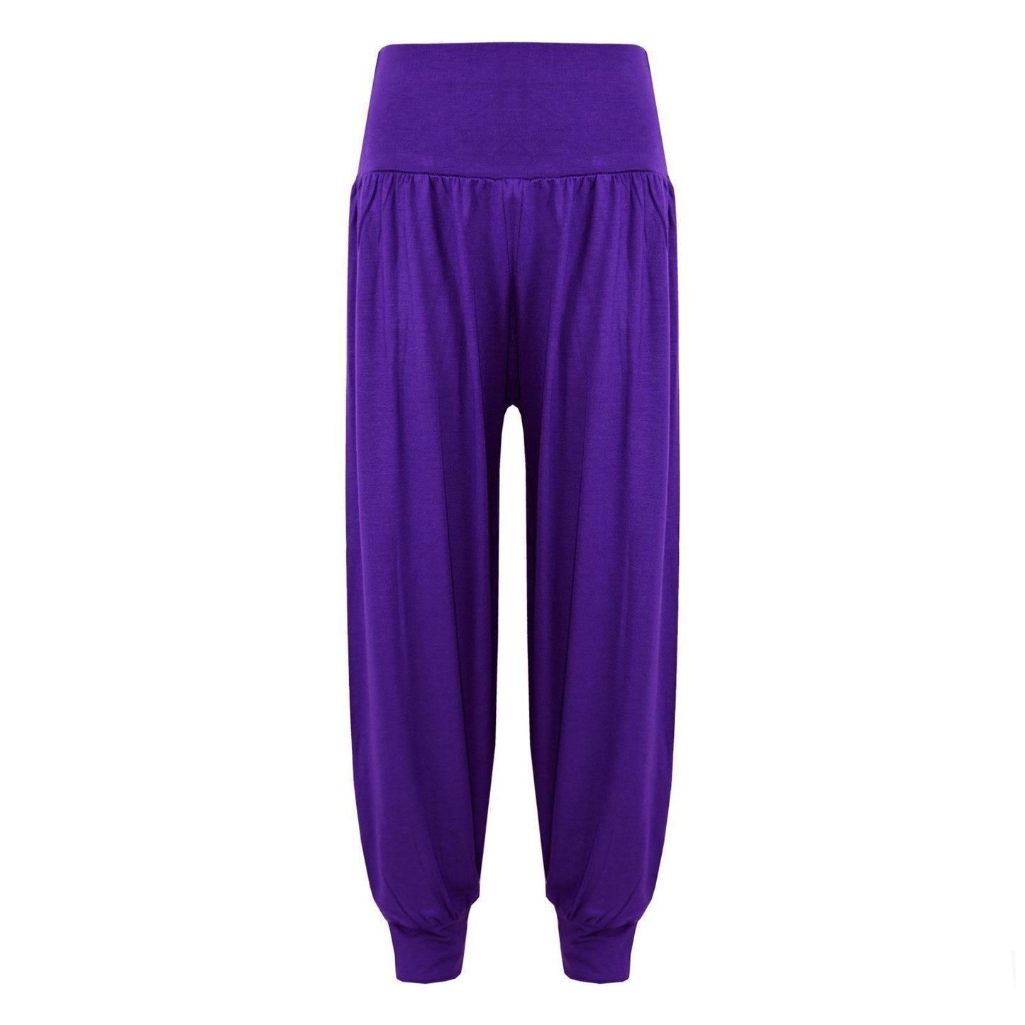 Kids Girls Ali Baba Style Plain Color Fashion Trendy Trouser 2-13 Years