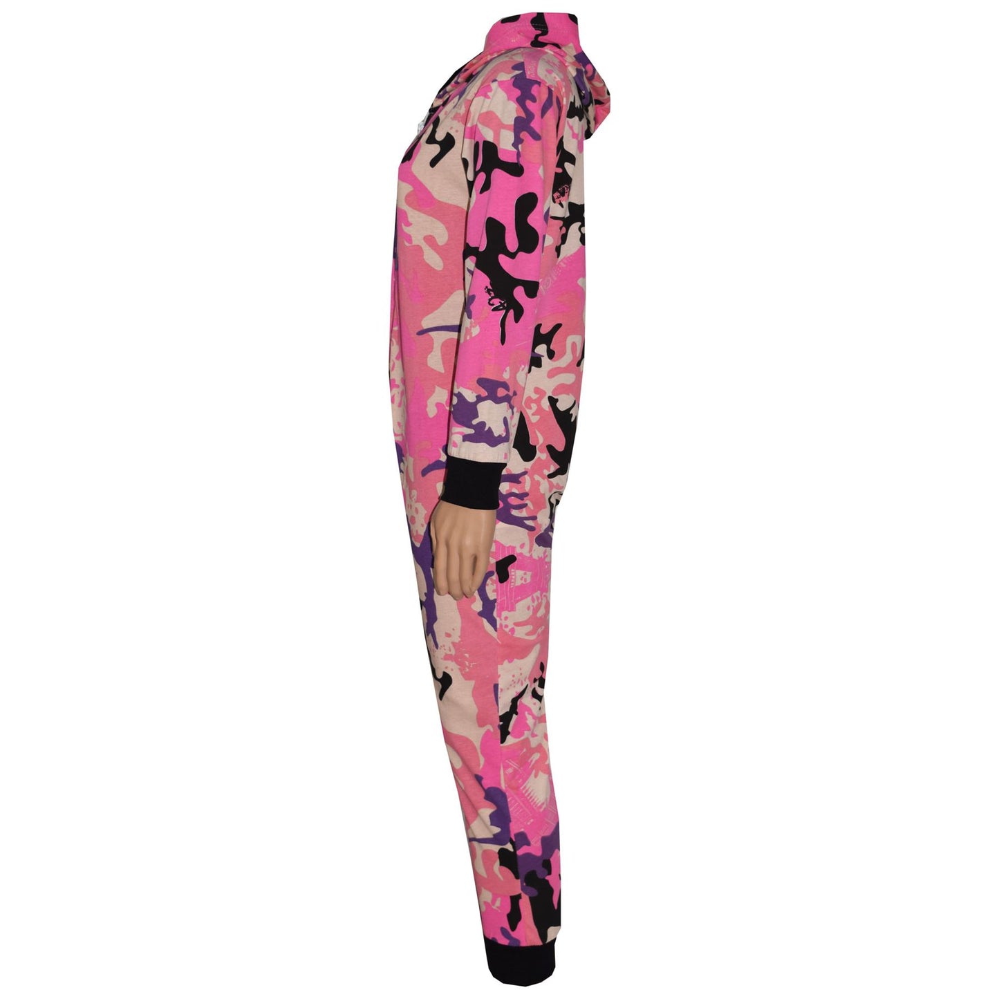 Kids Girls Boys A2Z Onesie One Piece Camouflage Print Jumsuit Playsuit 5-13 Year