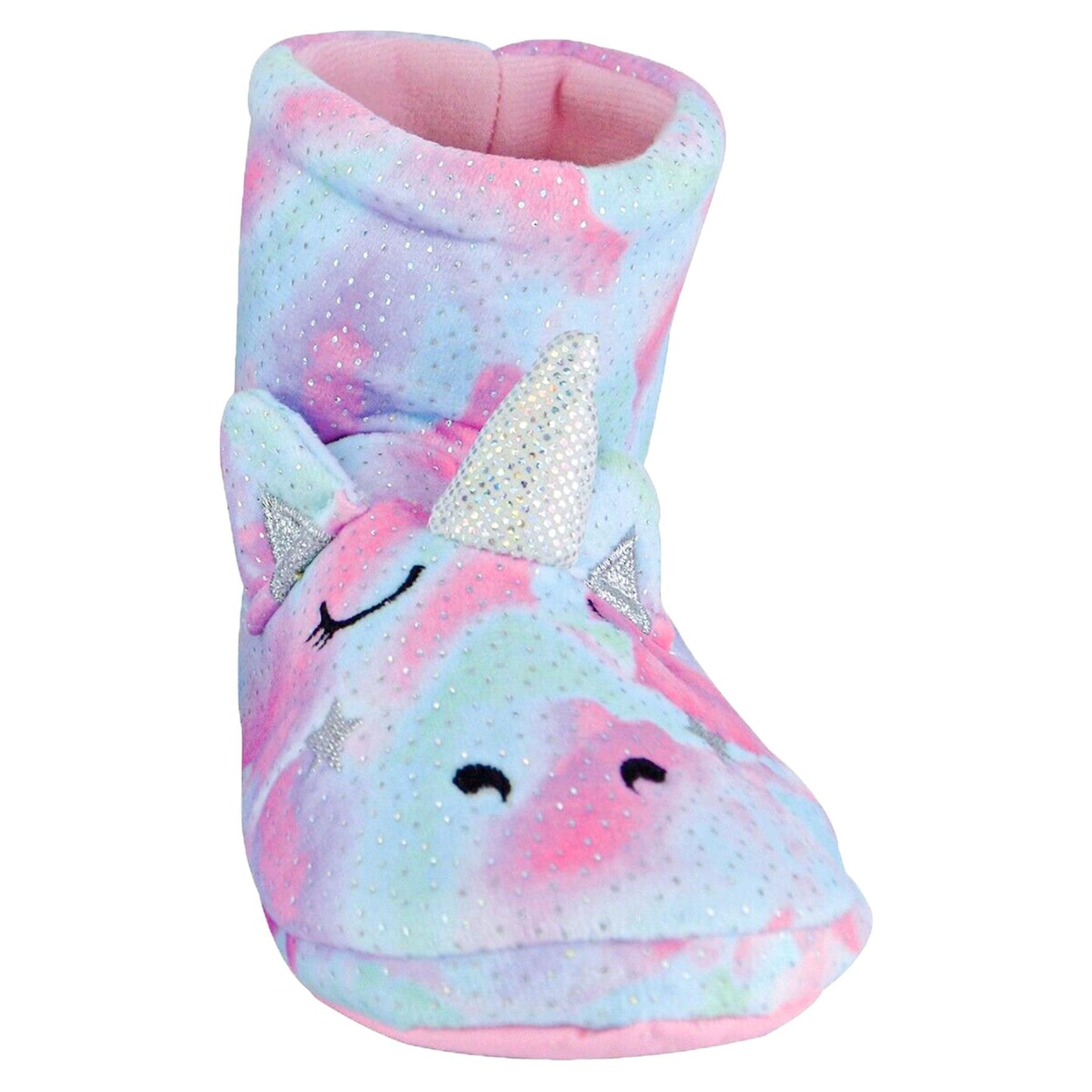 A2Z 4 Kids Boys Girls Cute 3D Animal Booties Winter Plush Warm Kids Slippers