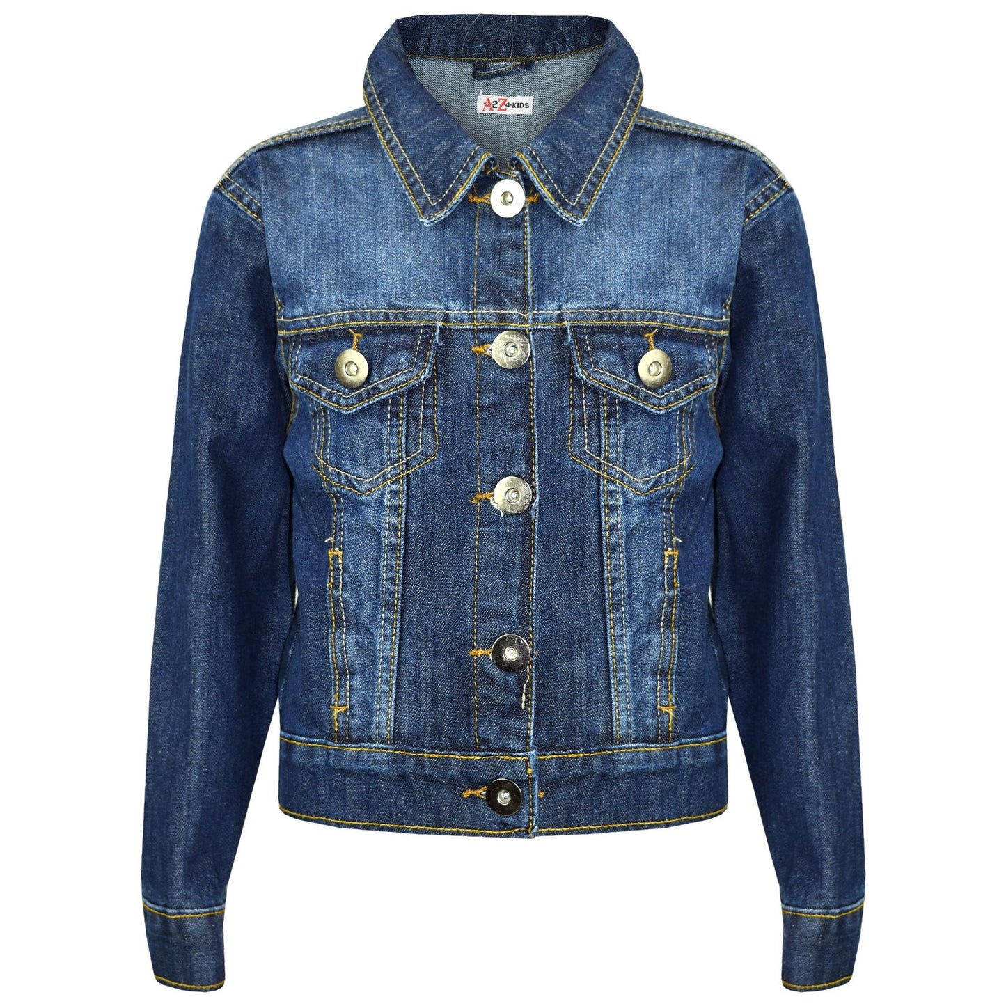 Kids Girls Jackets Denim Style Fashion Jean Jacket Coat New Age 3-13 Years