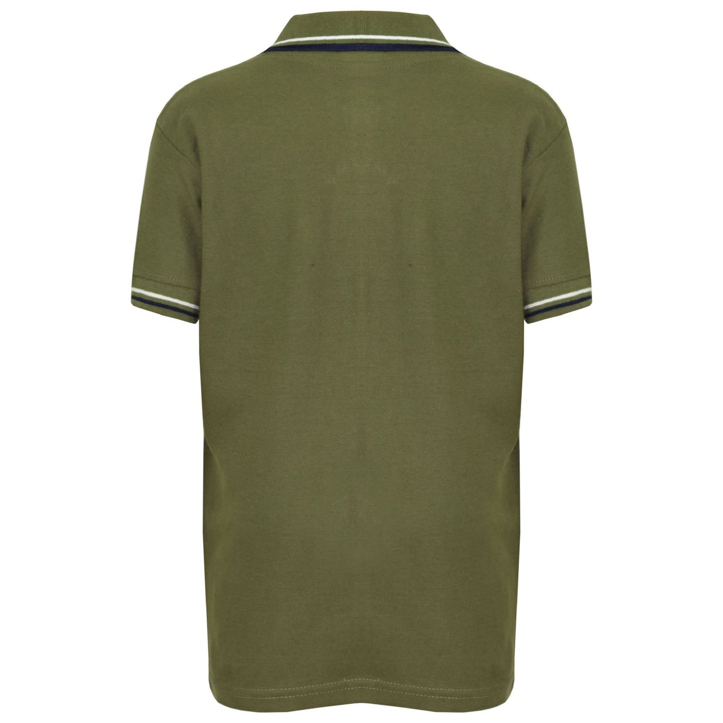 Kids Boys Girls Polo T Shirt Designer Plain Color School T-Shirts PE Top 3-13 Yr