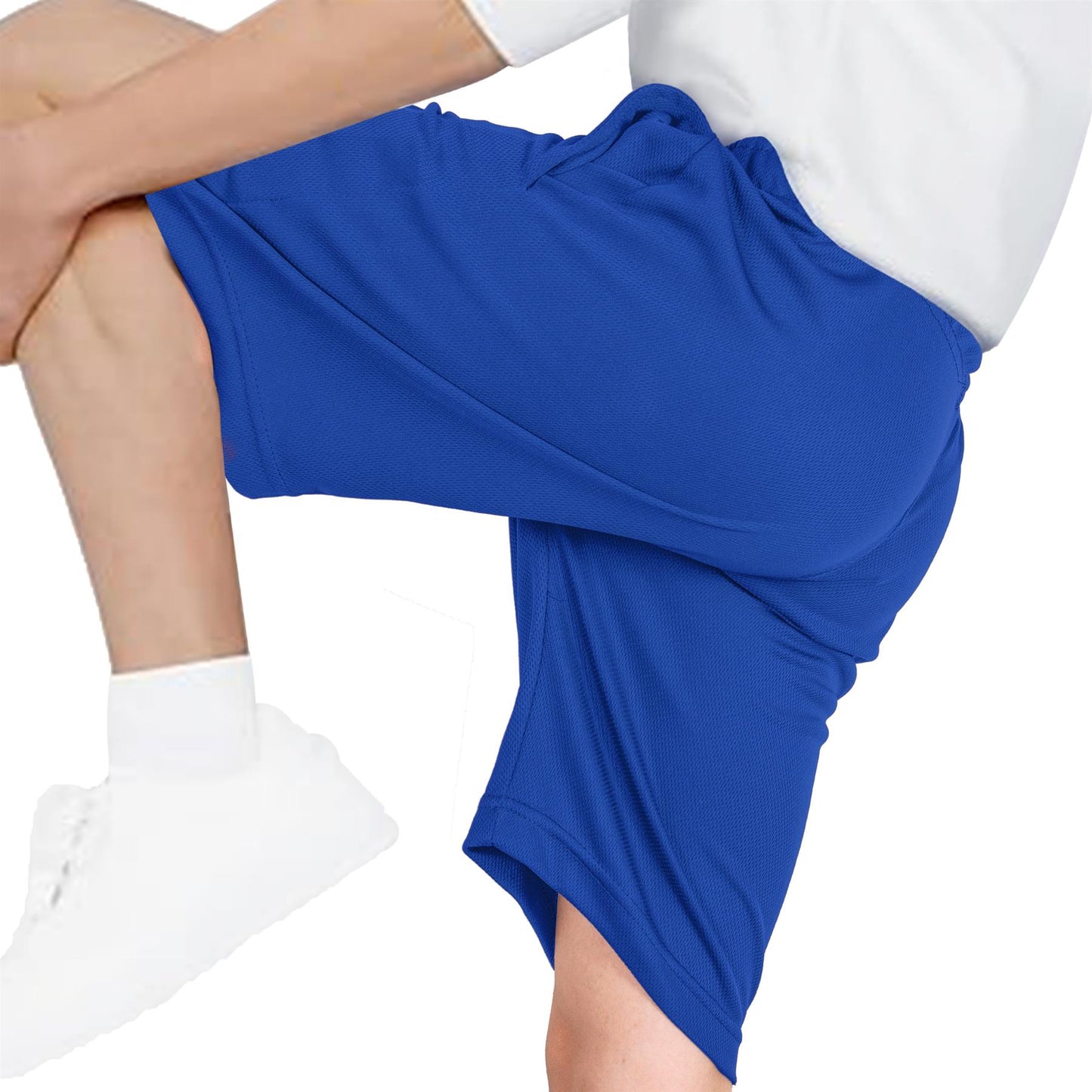 Kids Boys 5 Pack Lightweight Mesh Athletic Football Boxing Cycling Sports Shorts