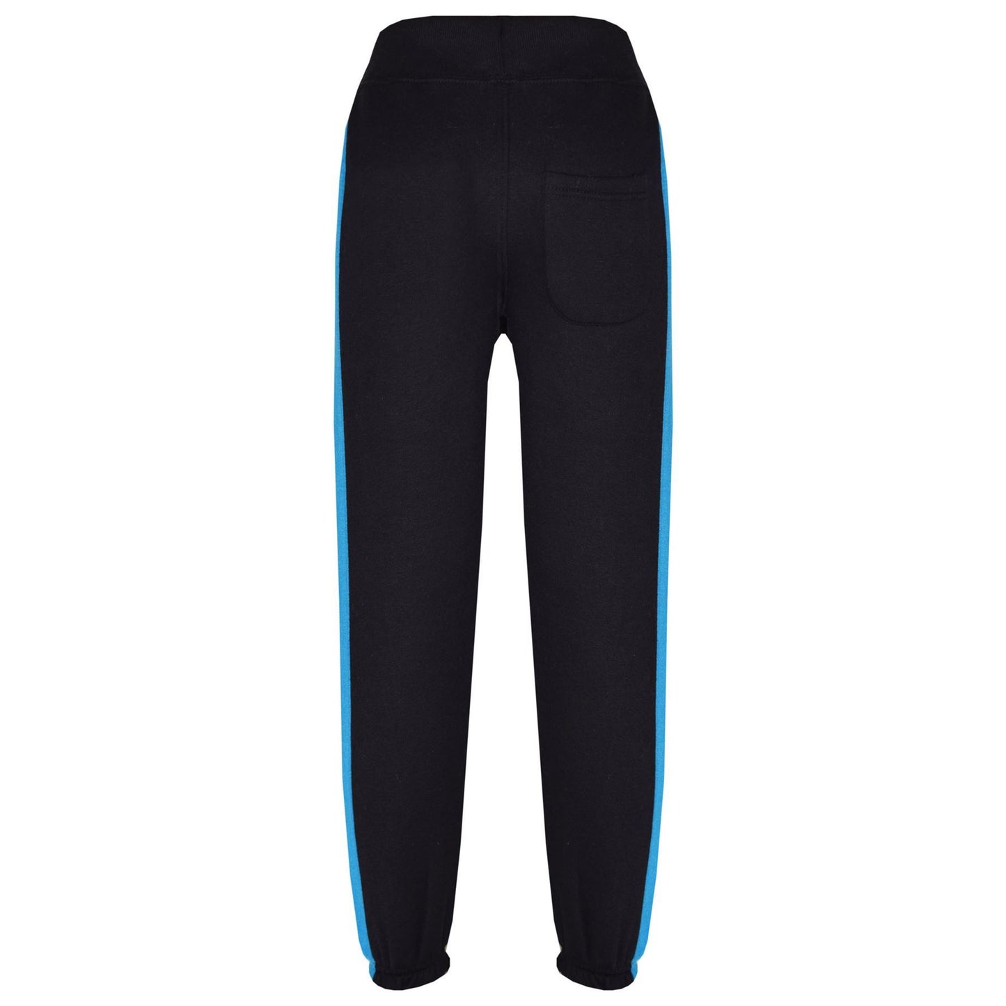 Kids Boys Girls Joggers Contrast Panel Jogging Pants  Casual Trousers 5-13 Years